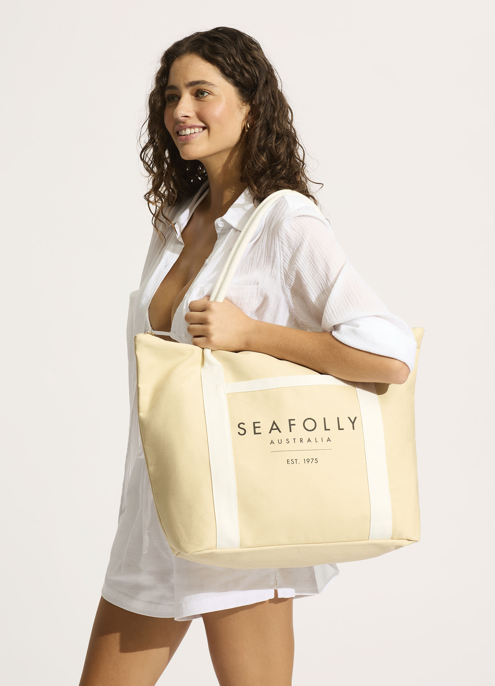 Canvas Tote Bag - Sand - Sand