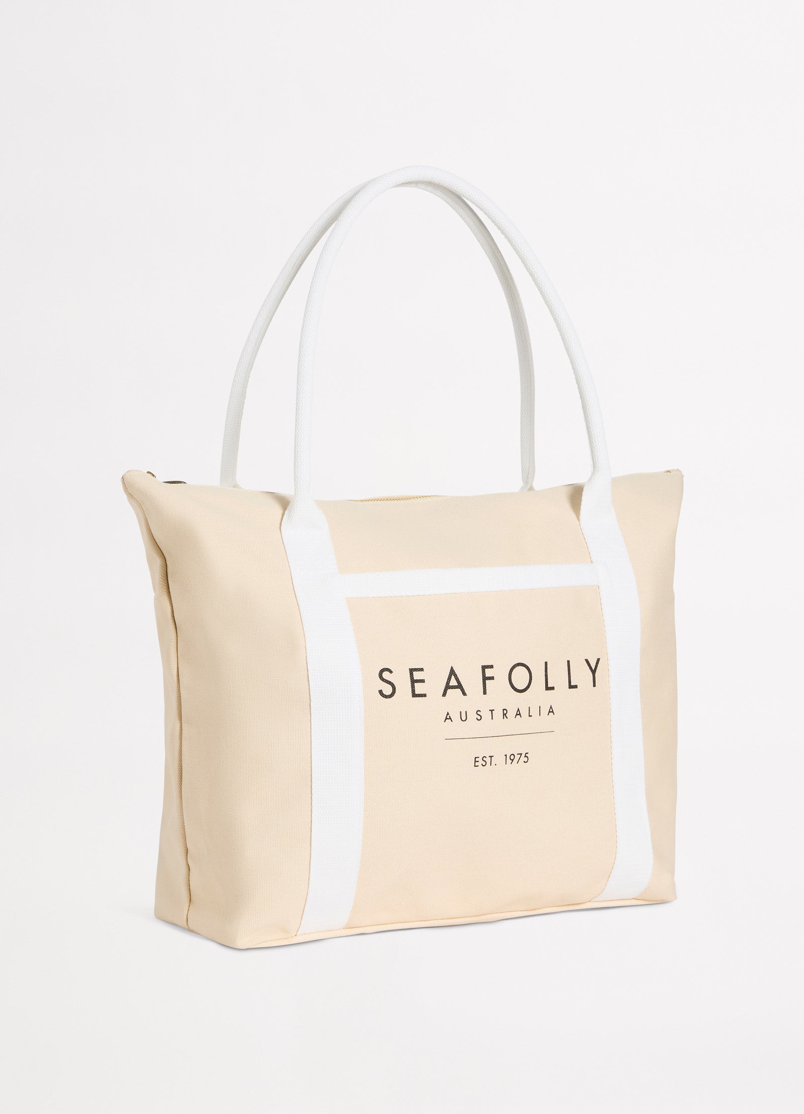 Canvas Tote Bag - Sand - Sand view 3