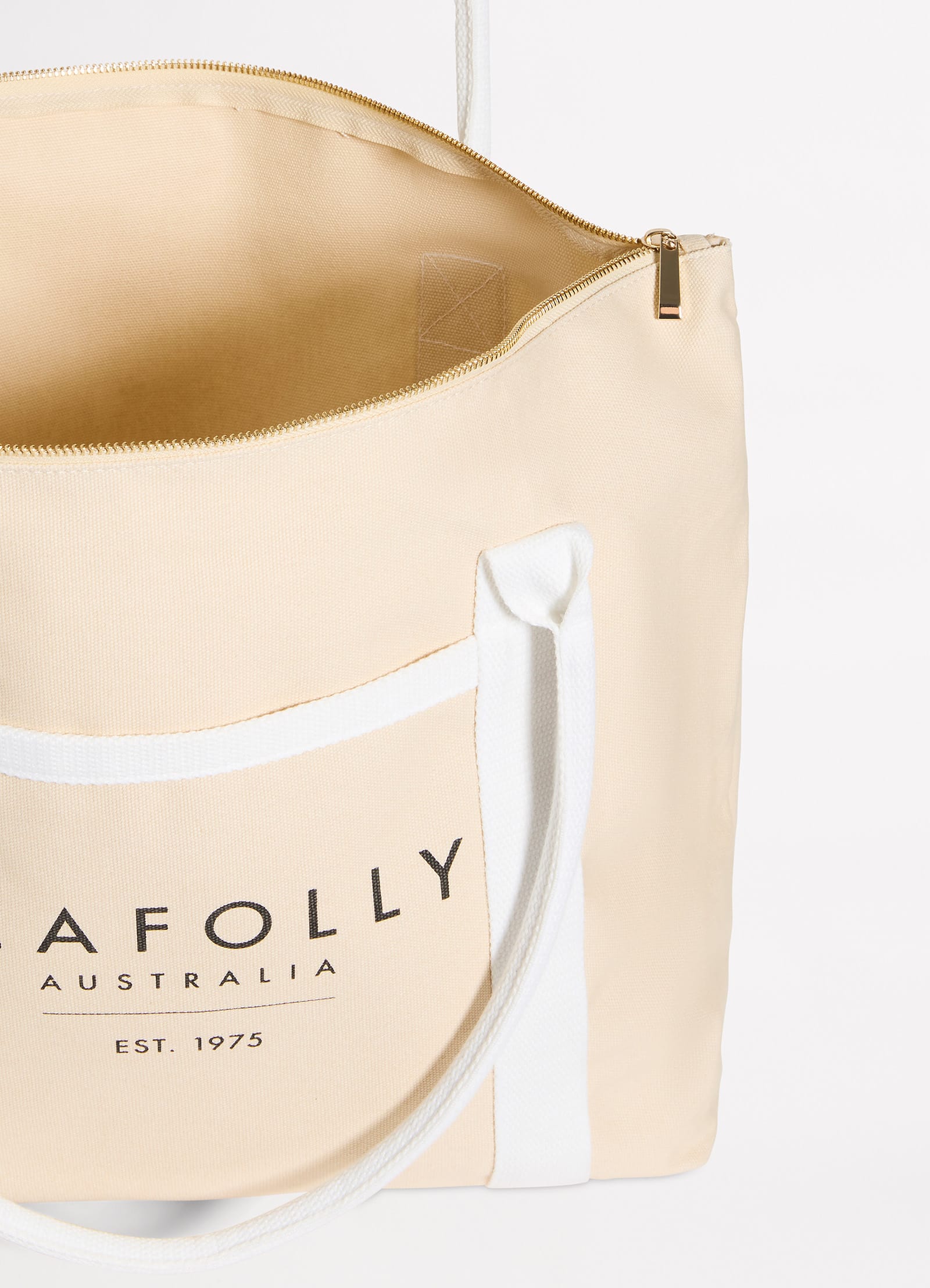 Canvas Tote Bag - Sand - Sand view 4