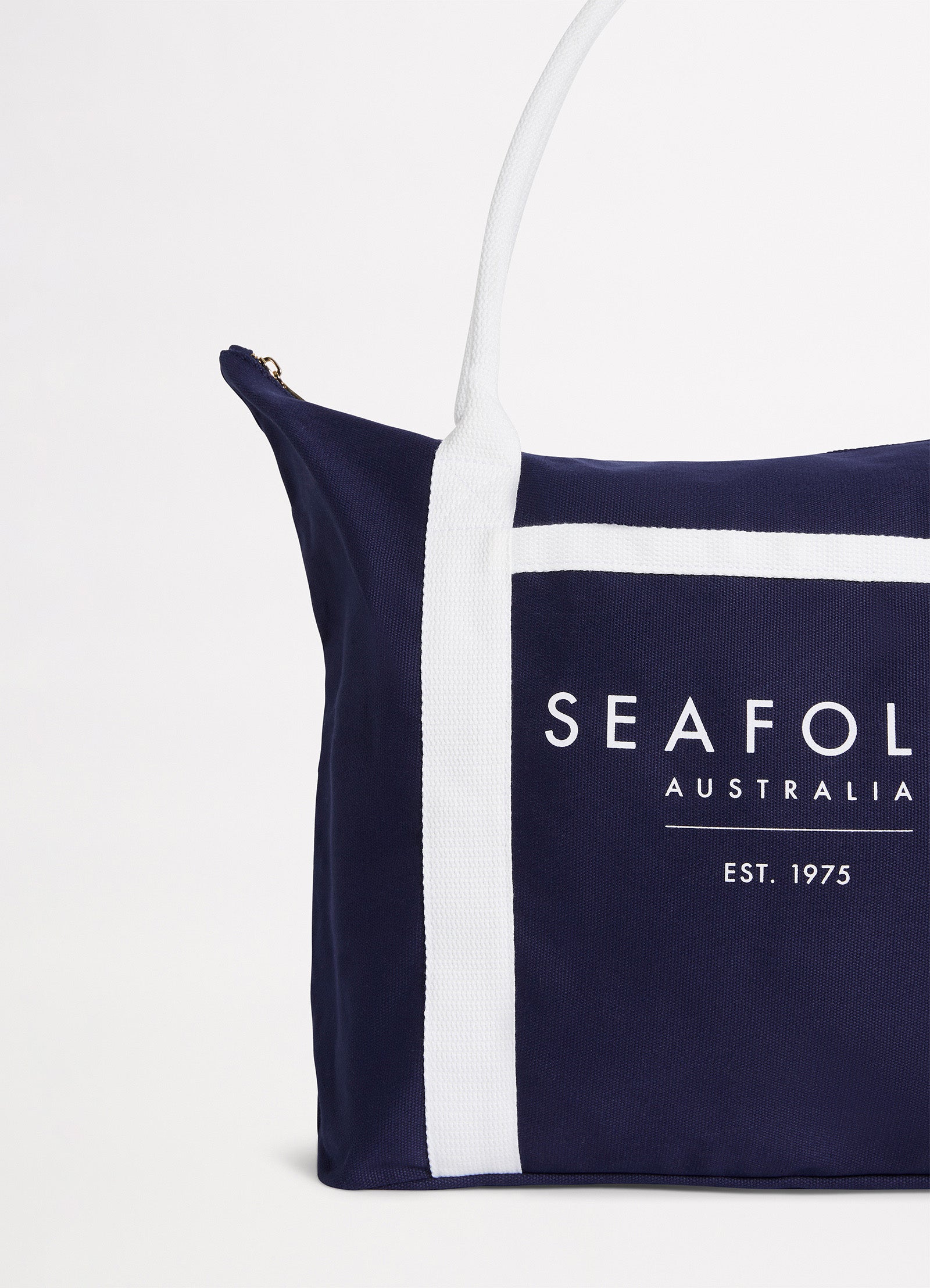 Canvas Tote Bag - True Navy - True Navy view 3