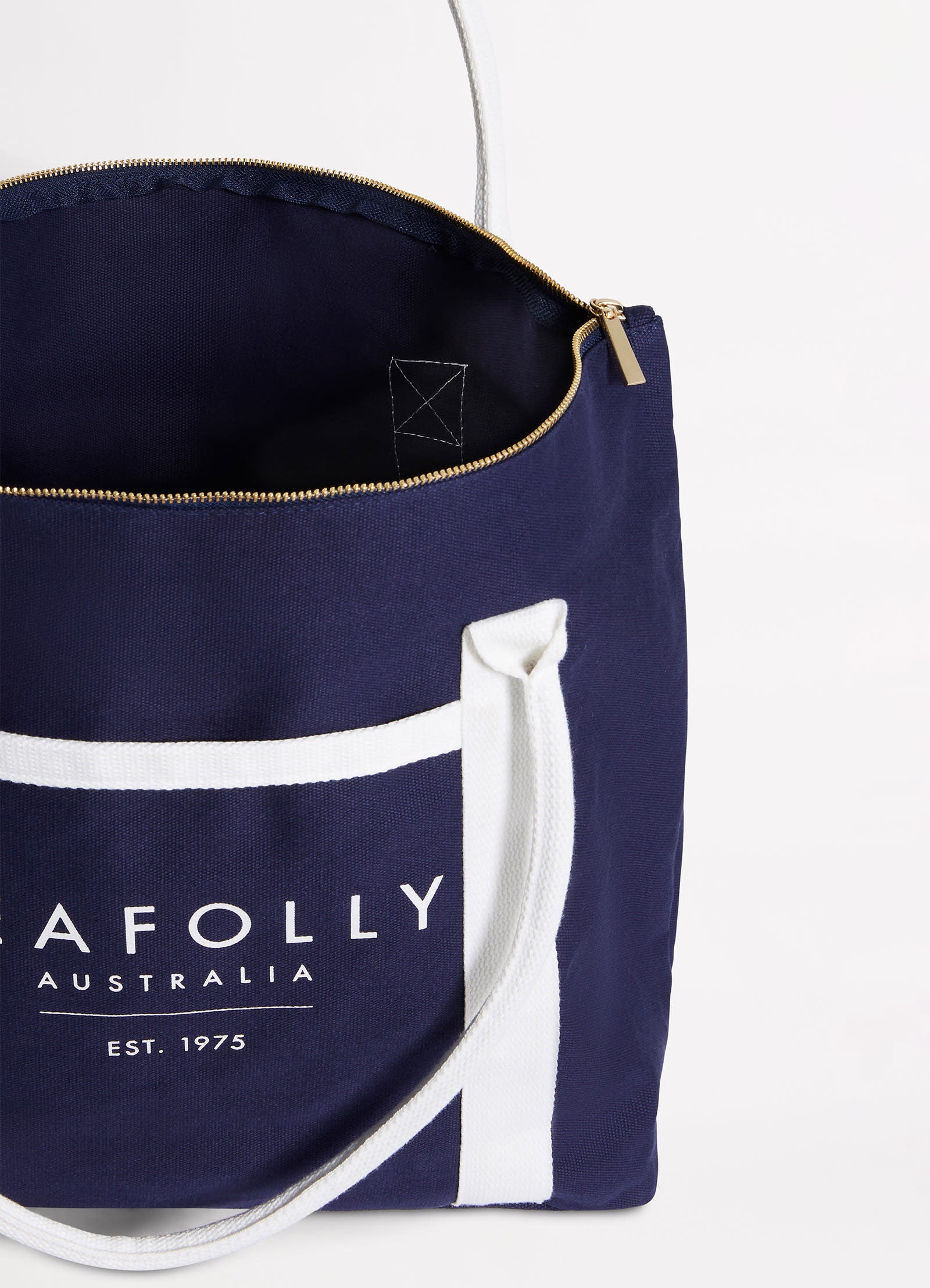 Canvas Tote Bag - True Navy - True Navy view 4