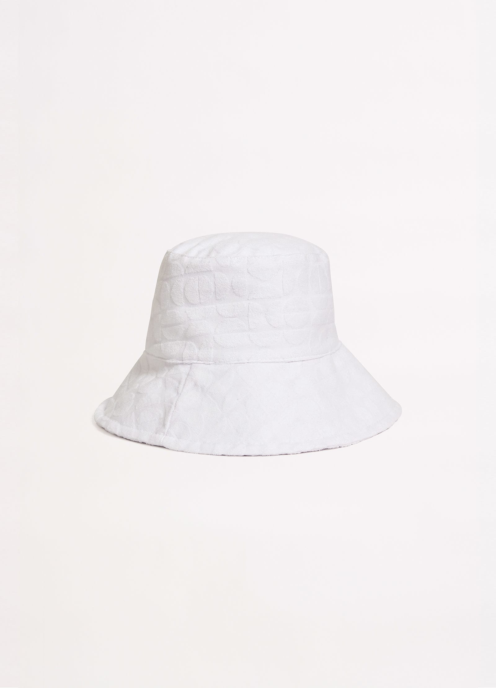 Capri Bucket Hat - White - White view 2