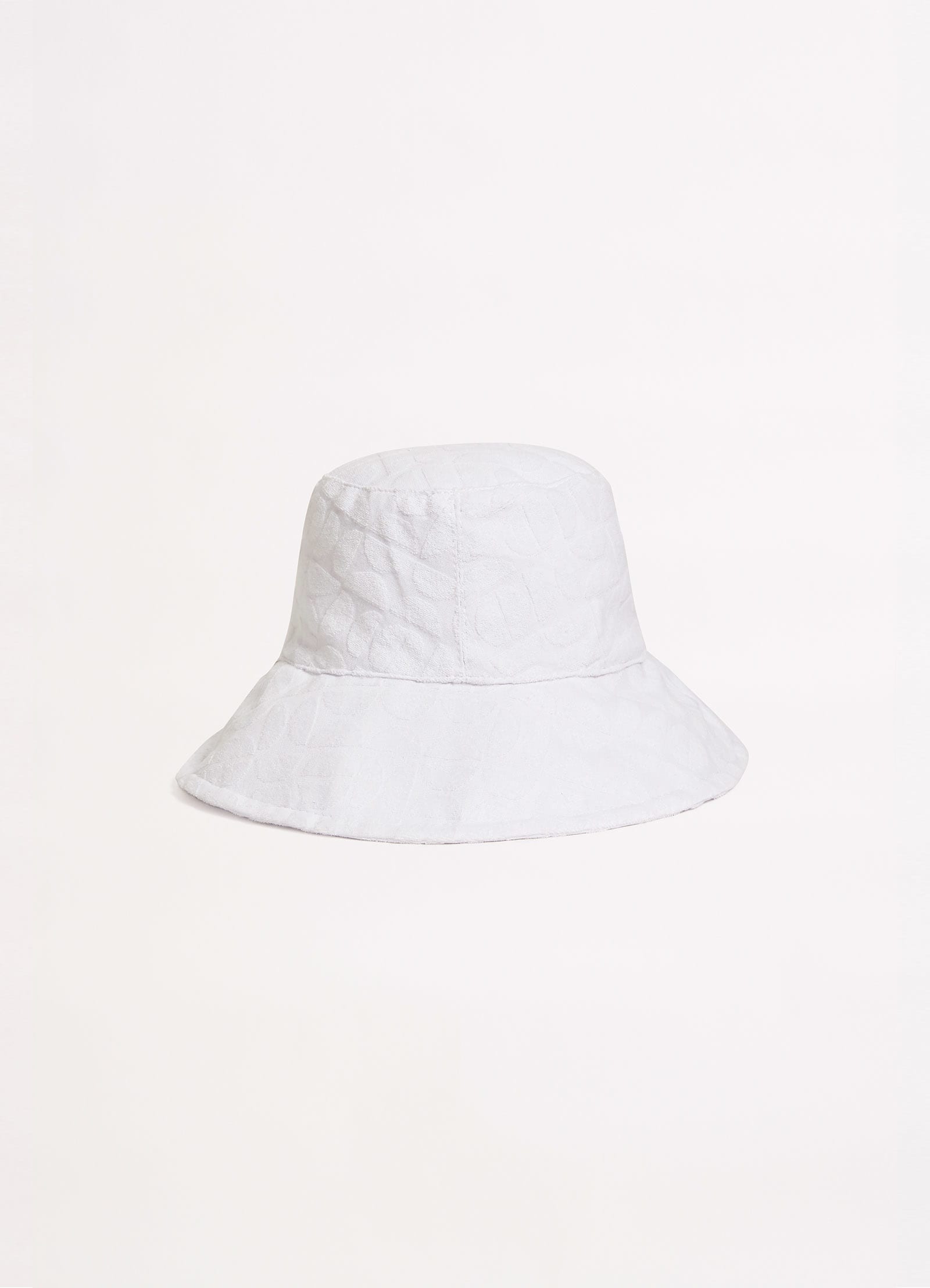 Capri Bucket Hat - White - White view 4