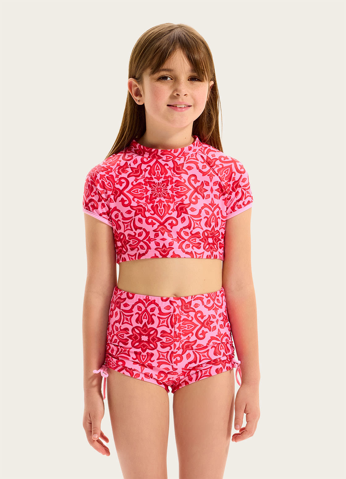 Capri Tile Boy Leg Surf Set - Capri view 2