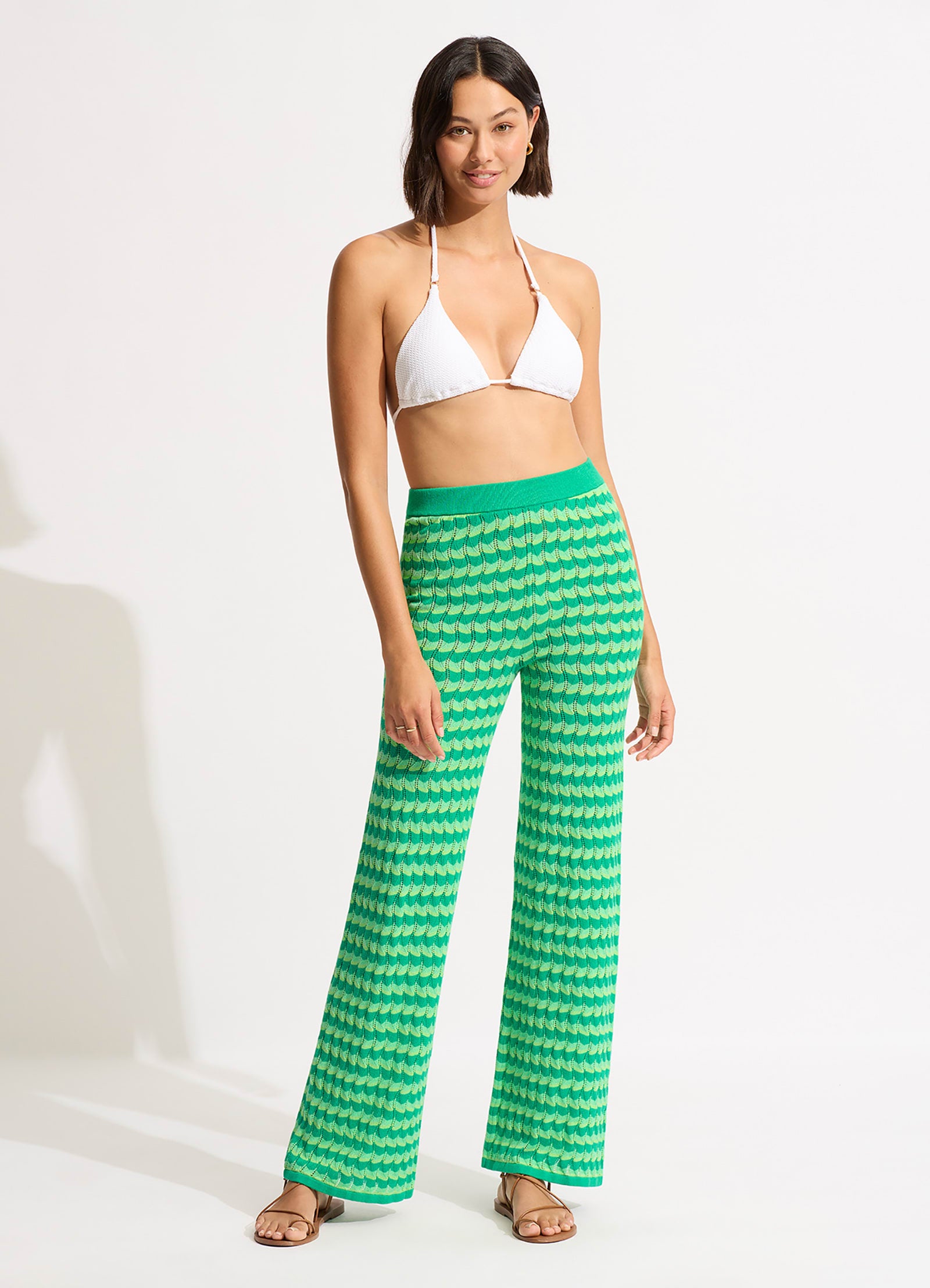 Carnaby Knit Pant - Jade - Jade view 2