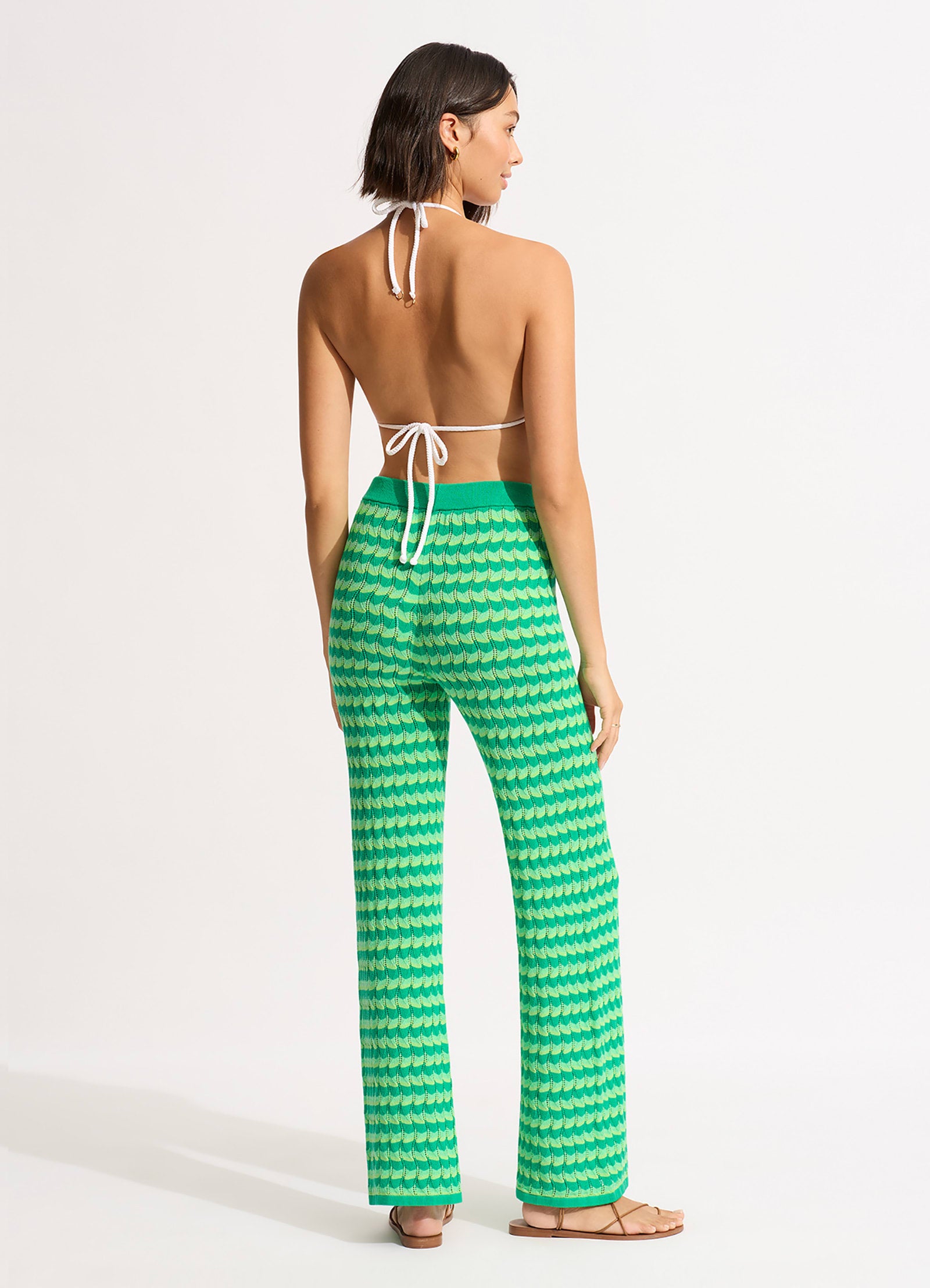 Carnaby Knit Pant - Jade - Jade view 4