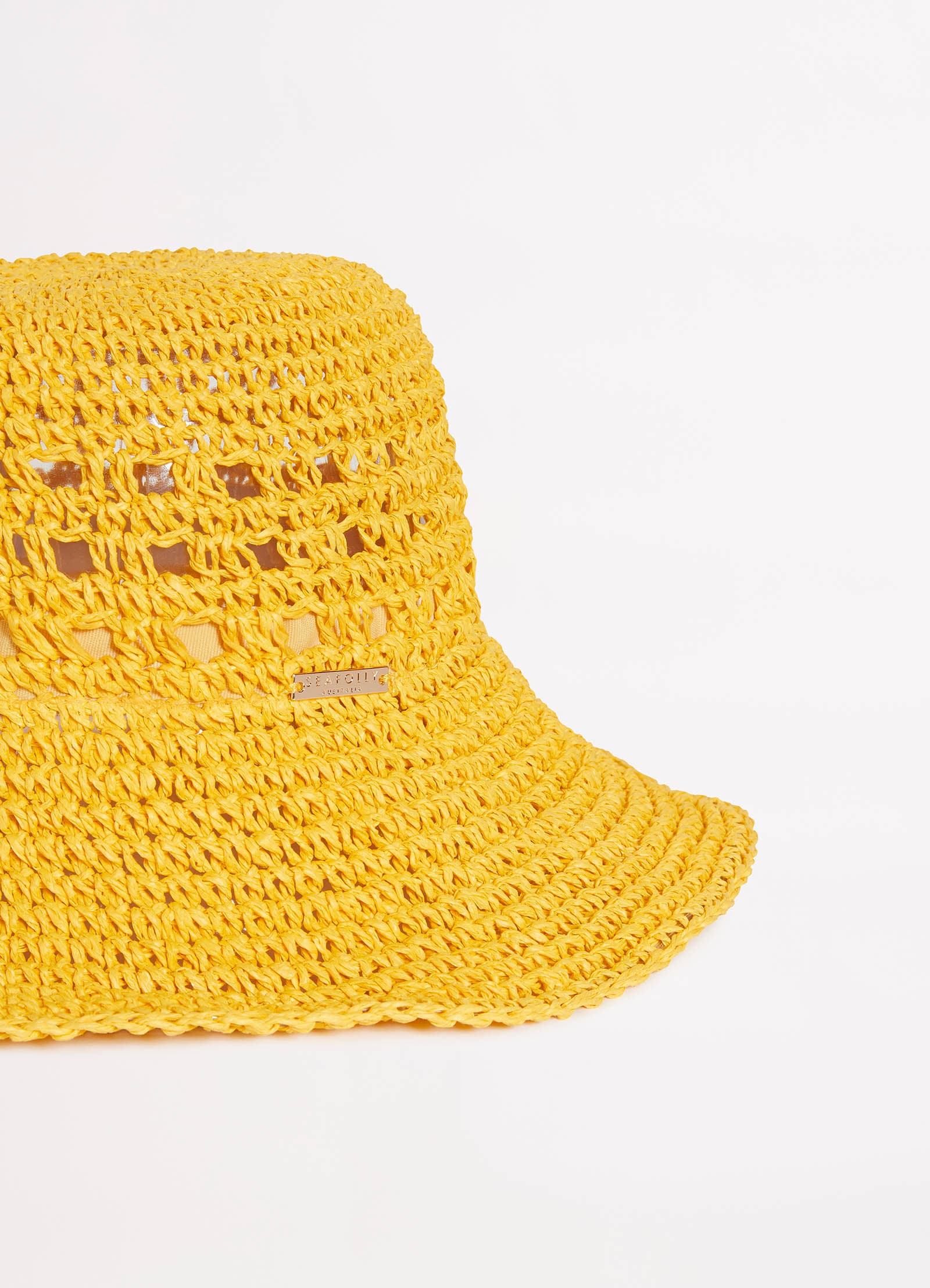 Casa Woven Hat - Sunflower - Sunflower view 4