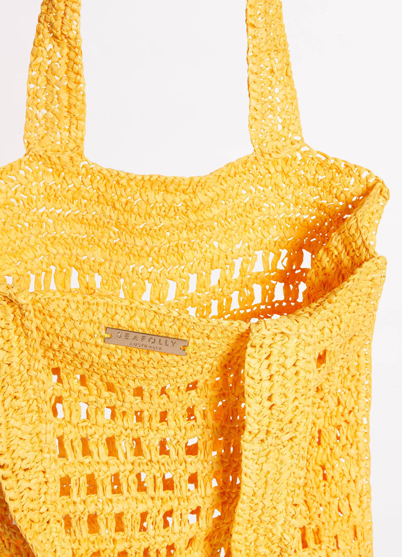 Casa Woven Tote Bag - Sunflower - Sunflower view 4