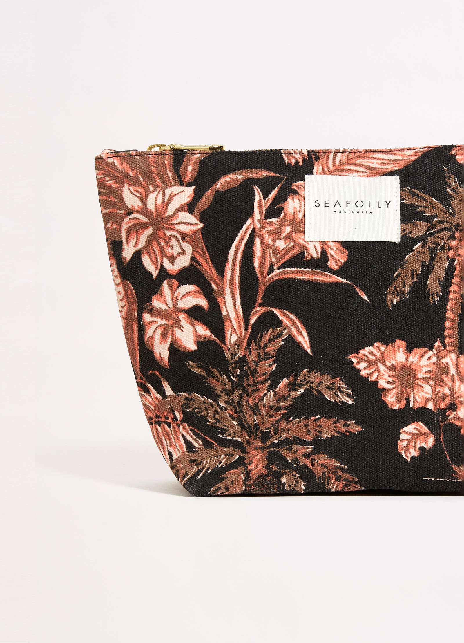 Castaway Canvas Pouch - Black - Black view 3