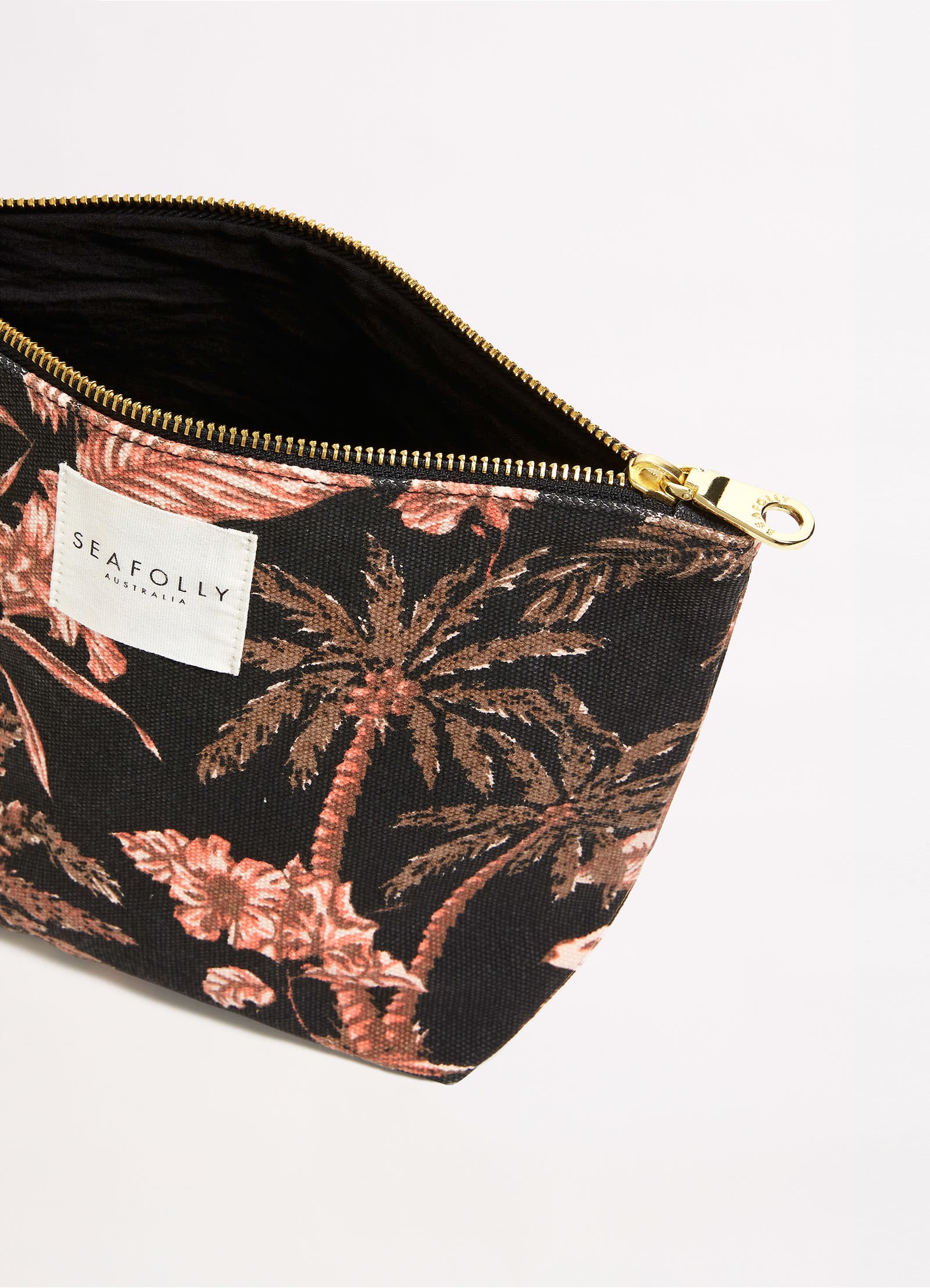 Castaway Canvas Pouch - Black - Black view 4