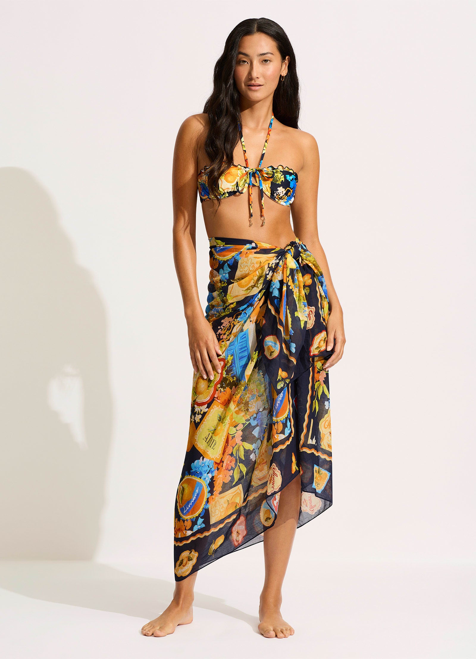 Ciao Bella Ciao Bella Sarong - True Navy - True Navy