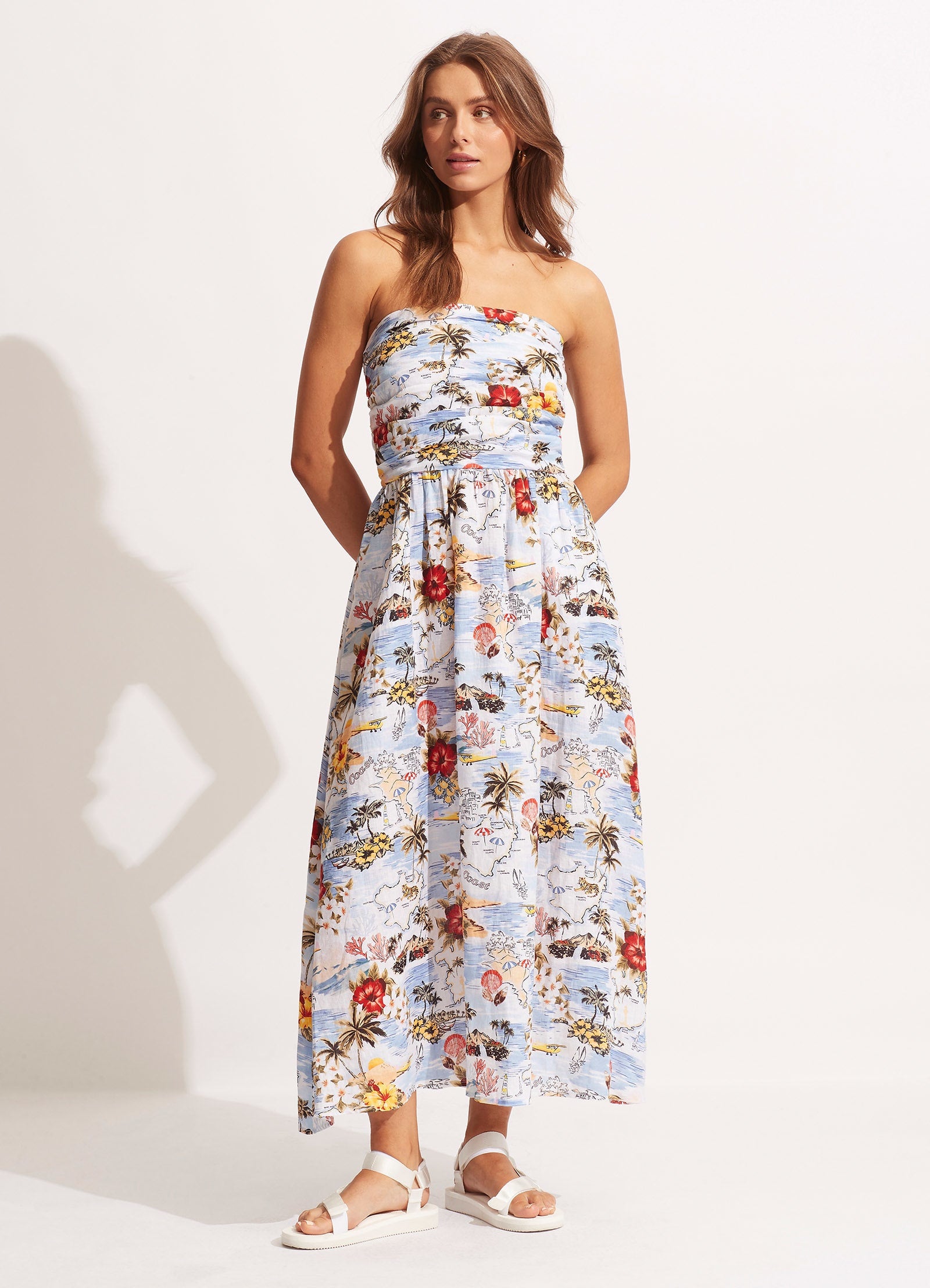 Coast To Coast Midi - Powder Blue - Powder Blue view 2