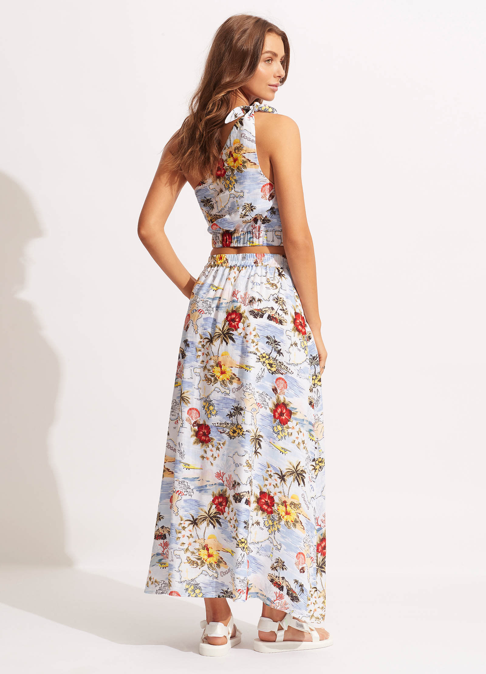 Coast To Coast One ShoulderTop - Powder Blue - Powder Blue view 4