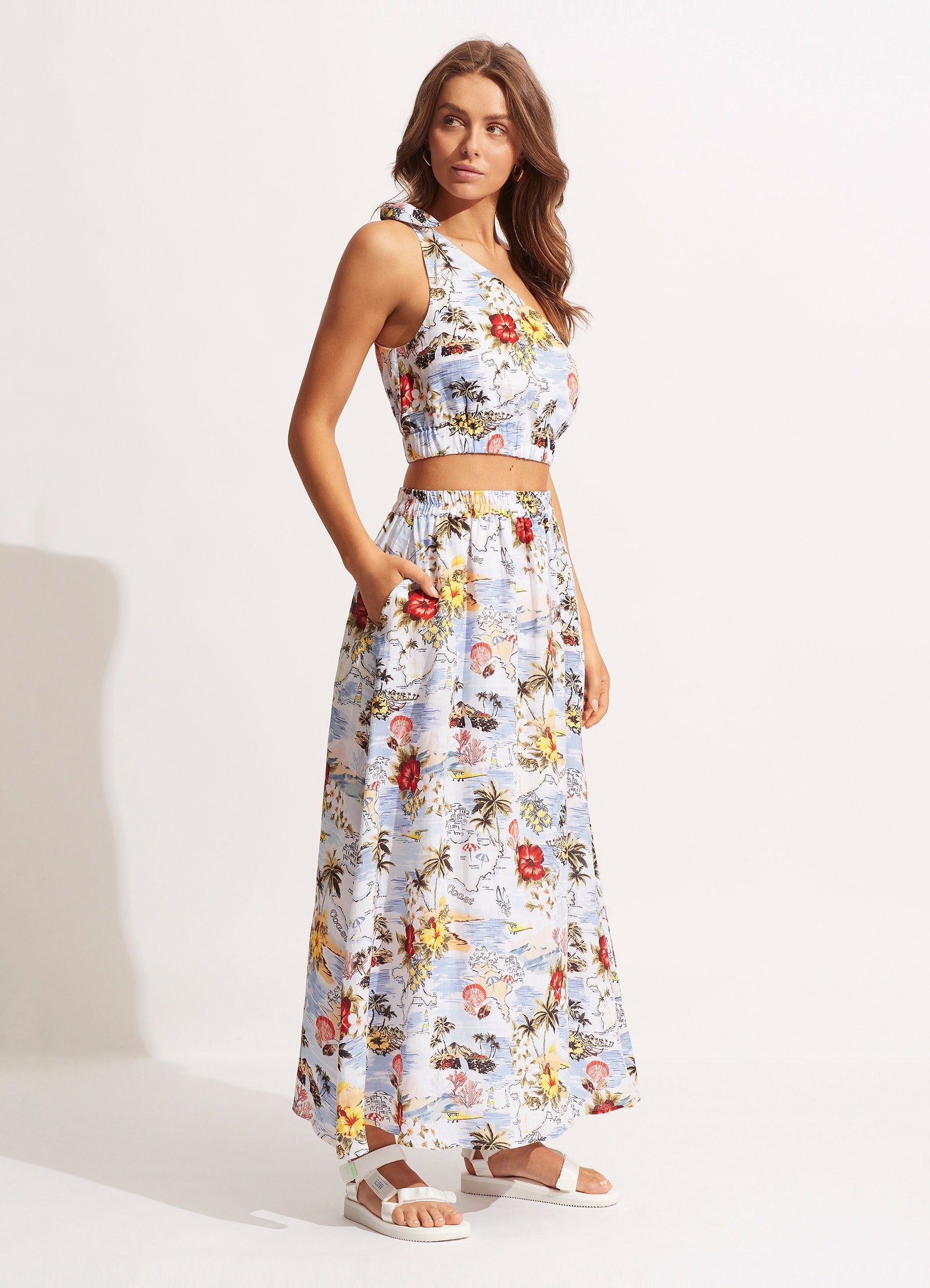 Coast To Coast Skirt - Powder Blue - Powder Blue view 3