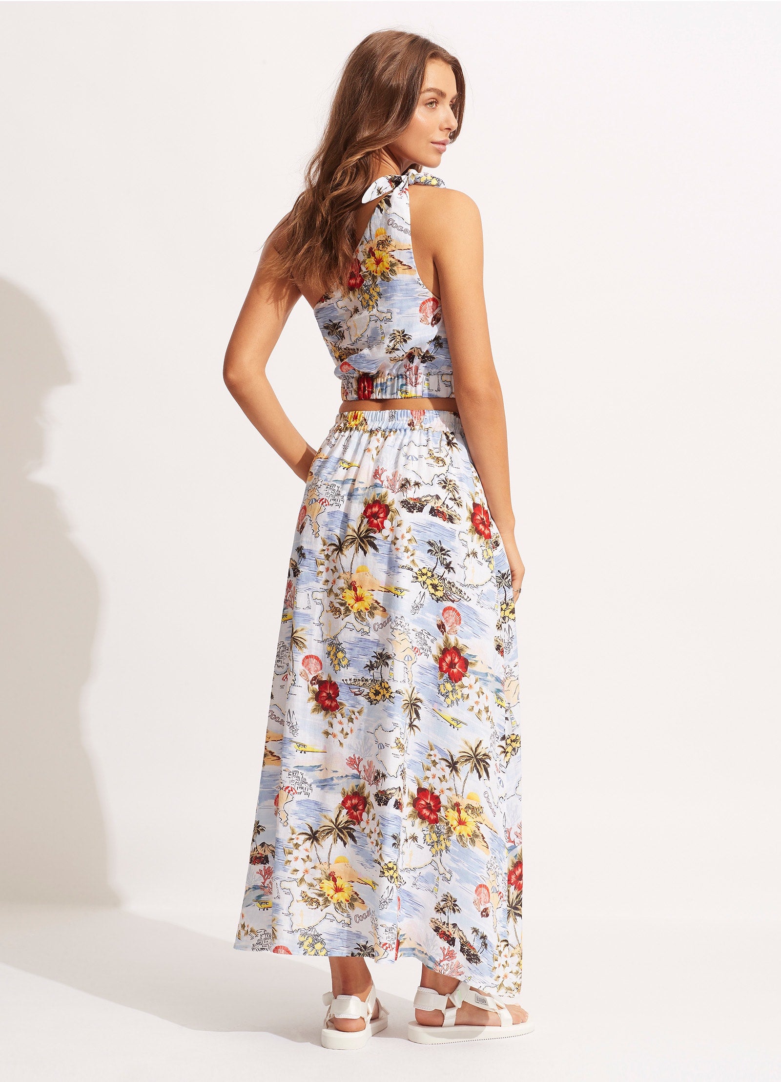 Coast To Coast Skirt - Powder Blue - Powder Blue view 4