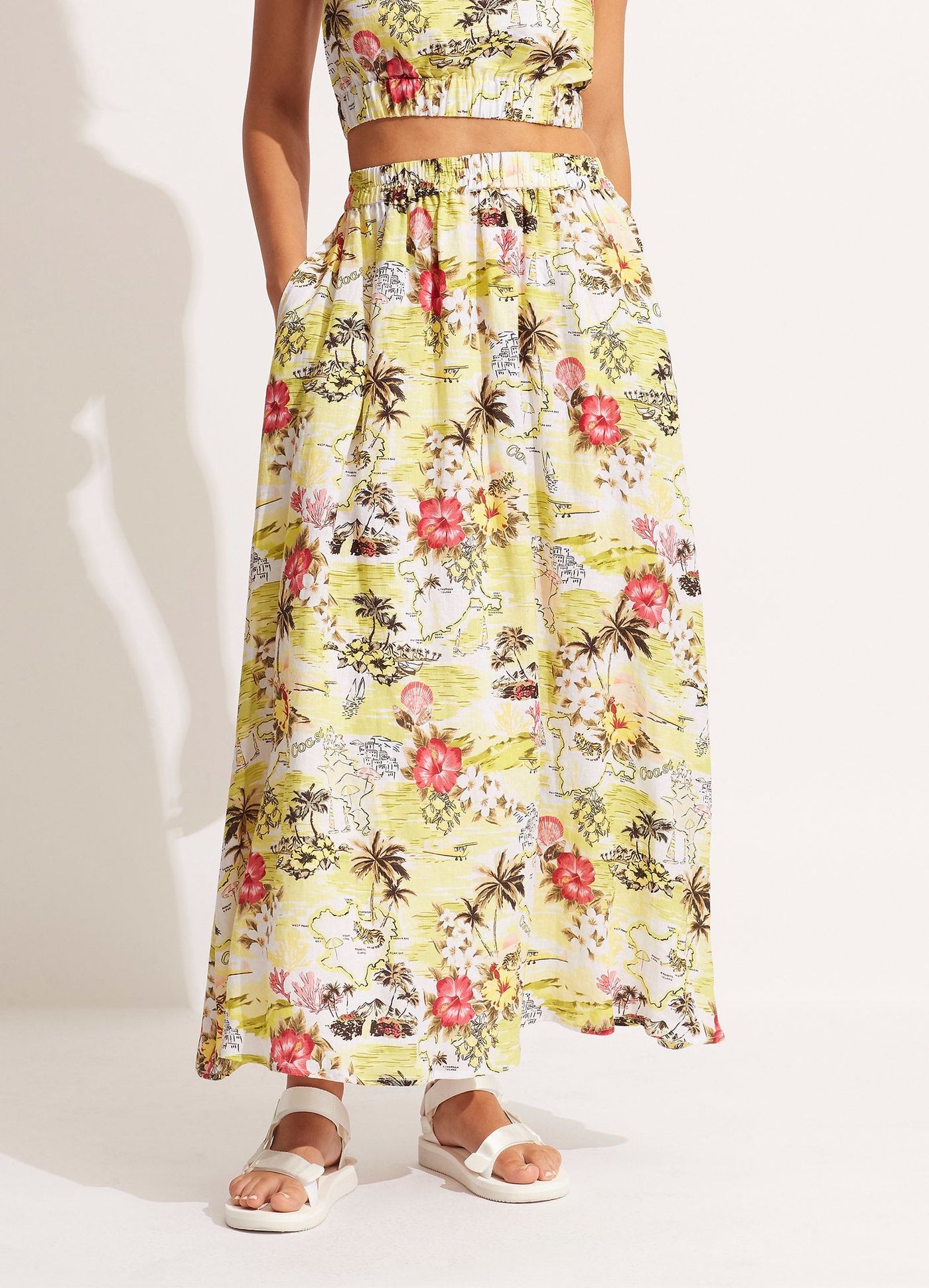 Coast To Coast Skirt - Wild Lime - Wild Lime view 2