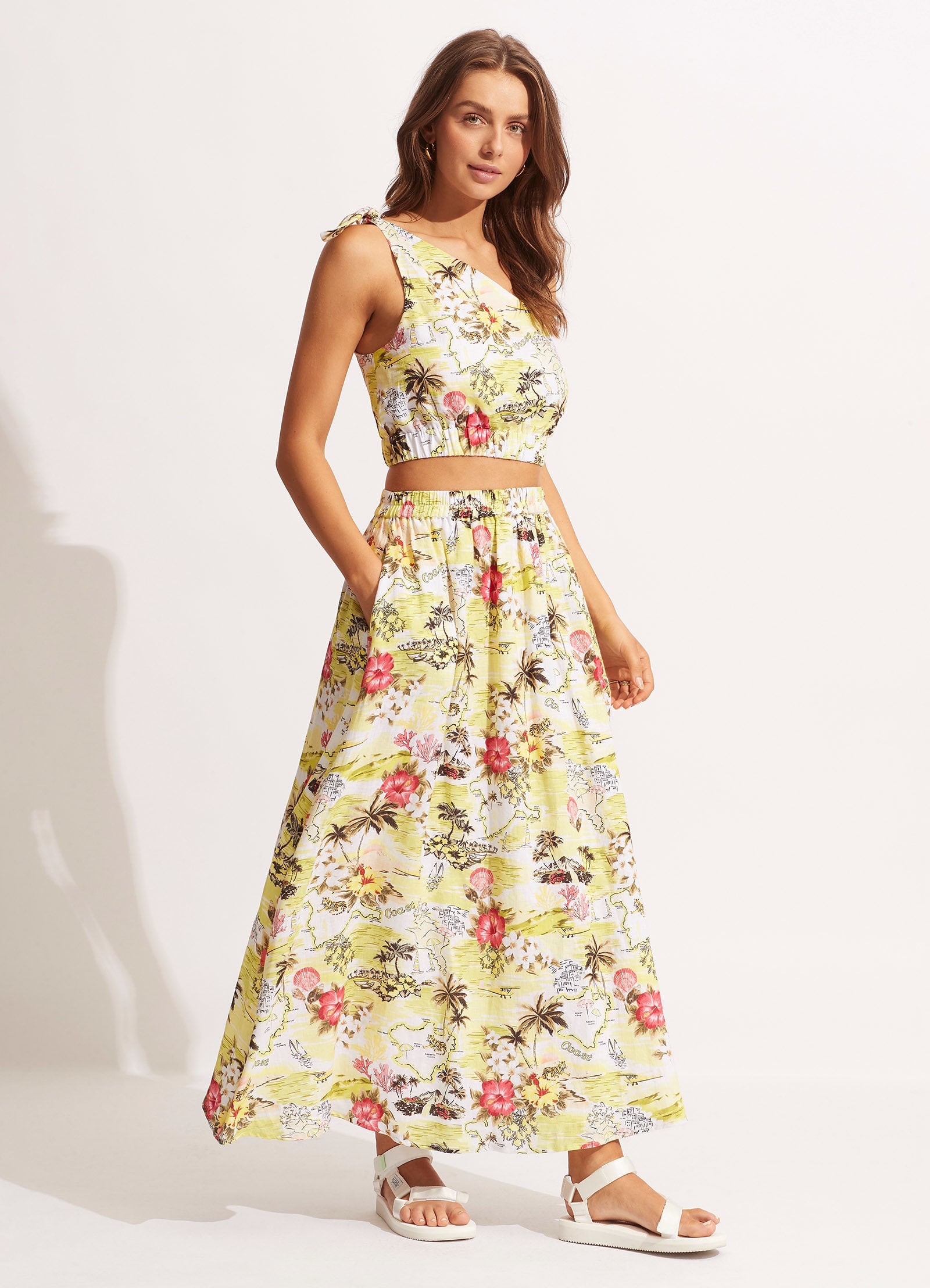 Coast To Coast Skirt - Wild Lime - Wild Lime view 3