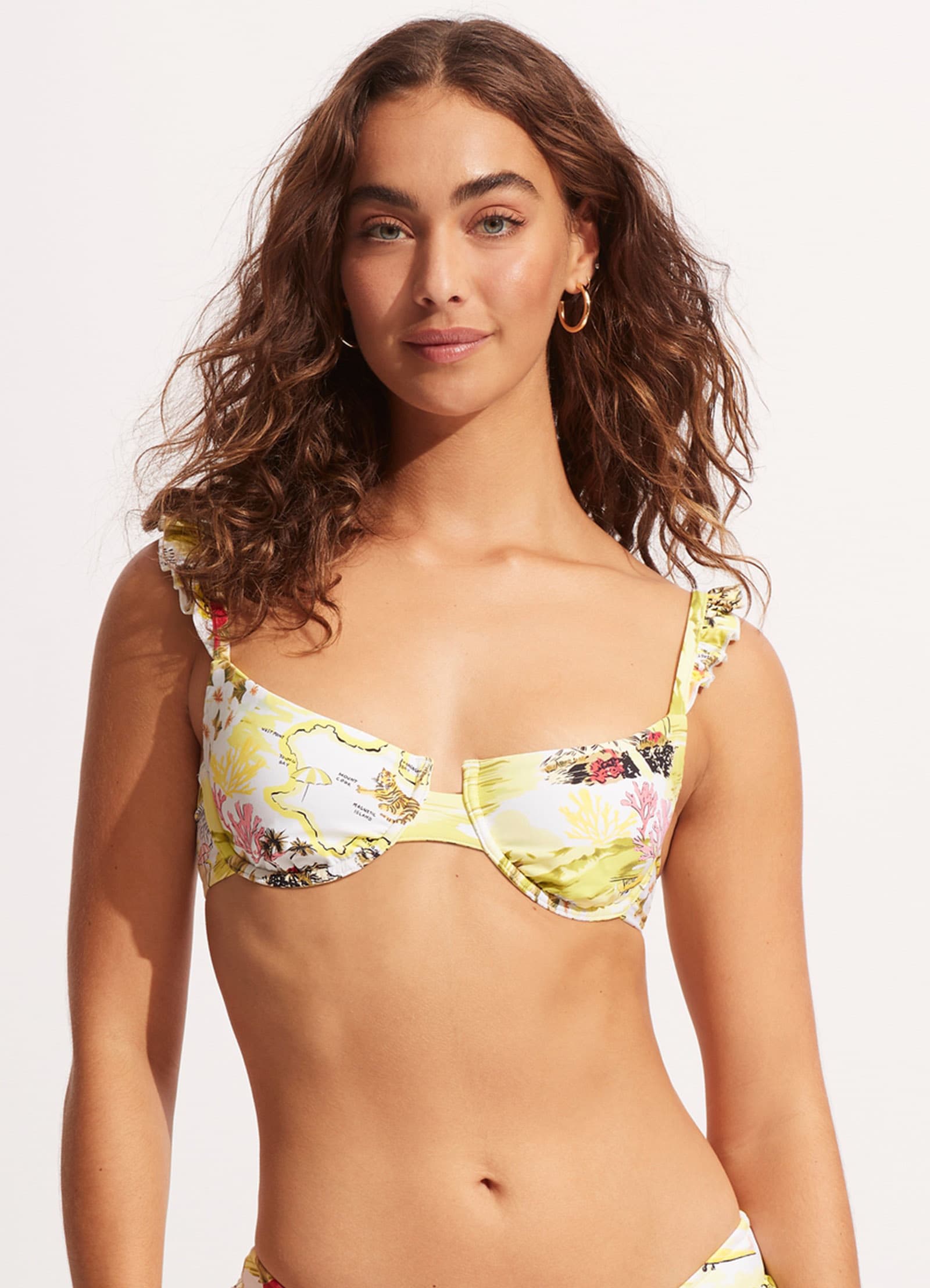 Coast To Coast Underwire Bra - Wild Lime - Wild Lime view 2