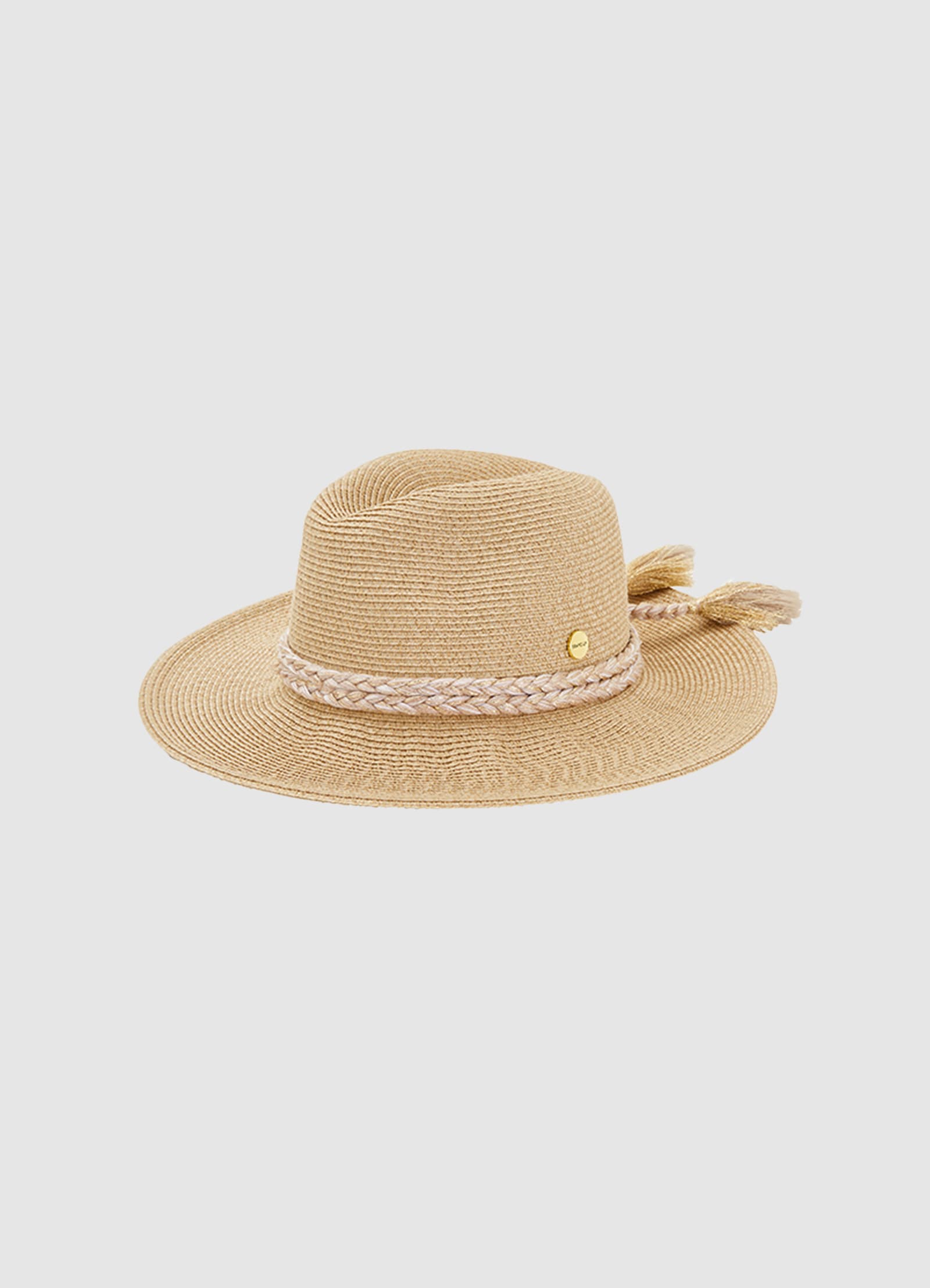 Collapsible Fedora - Gold - Gold view 2