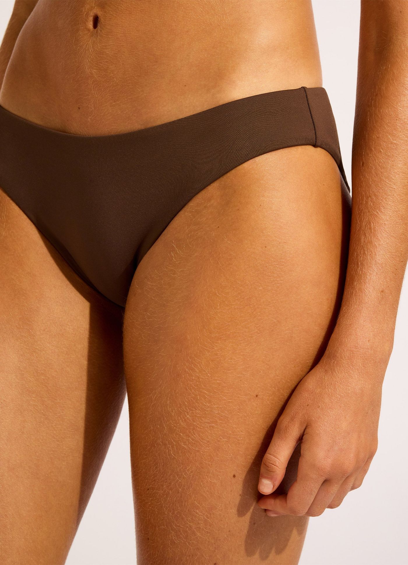 Collective Hipster Bikini Bottom - Dark Chocolate view 5