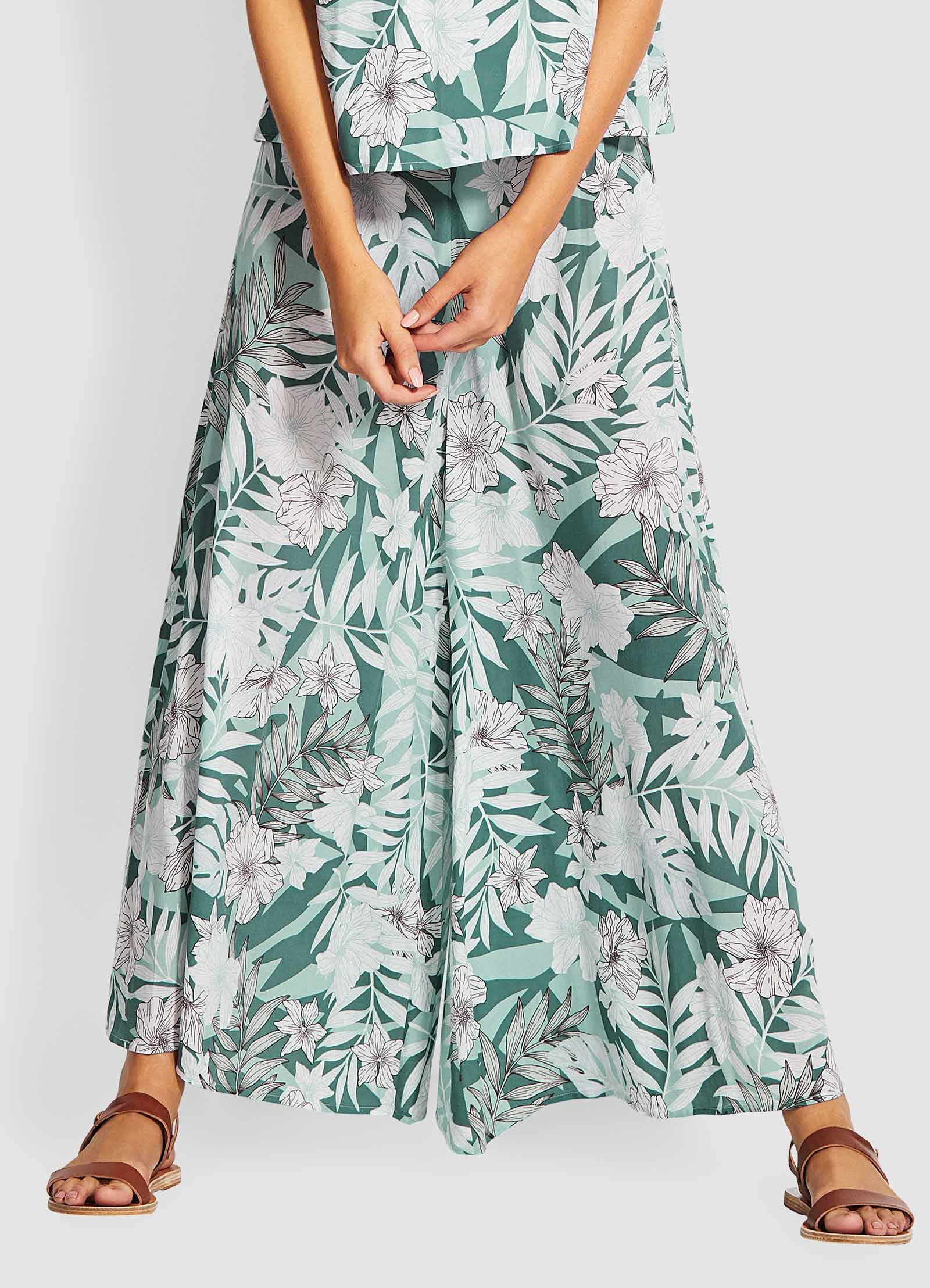 Copacabana Pants - Vine - Vine view 2