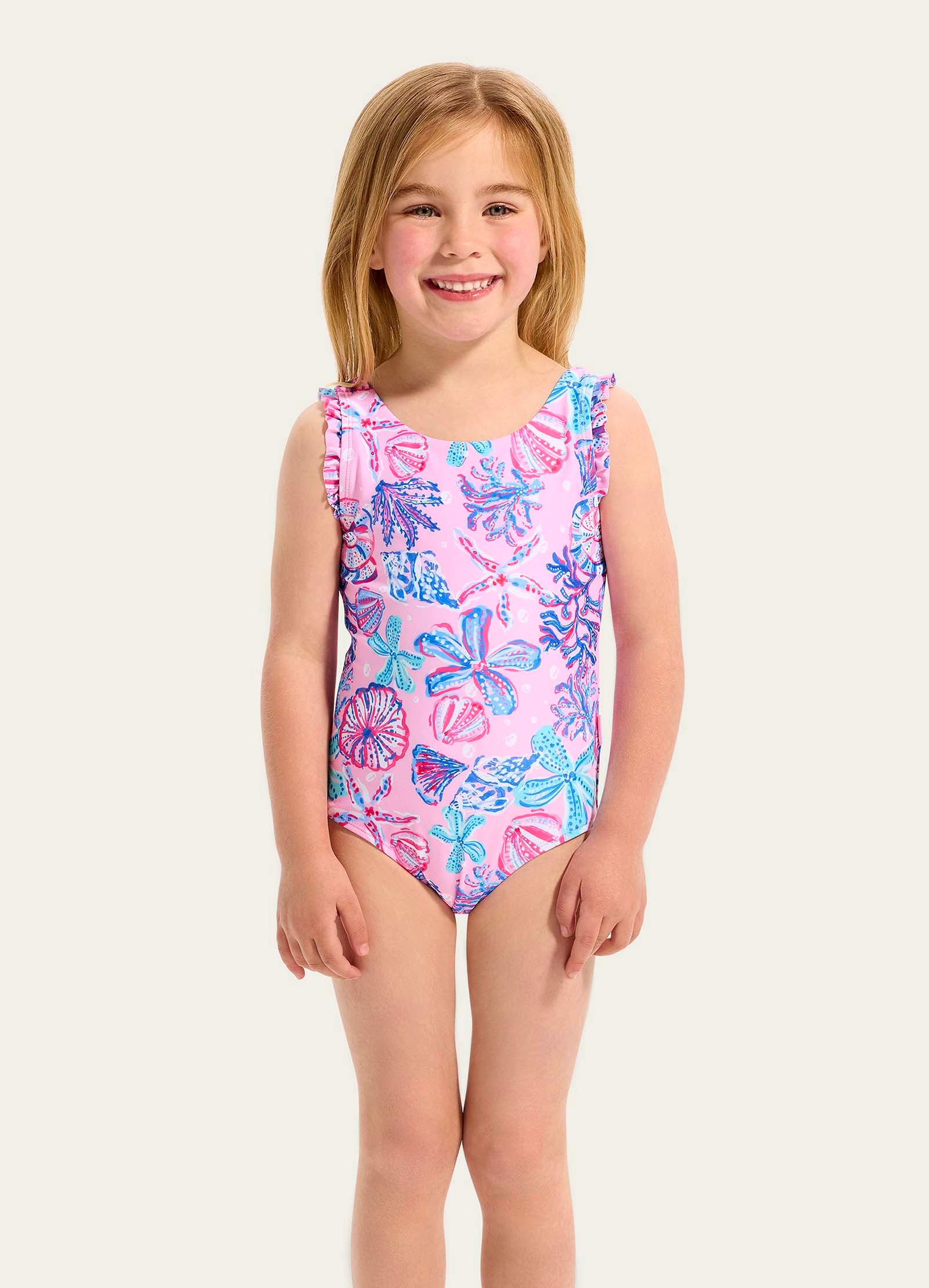 Coral Sea One Piece Swimsuit - Coral Sea view 2