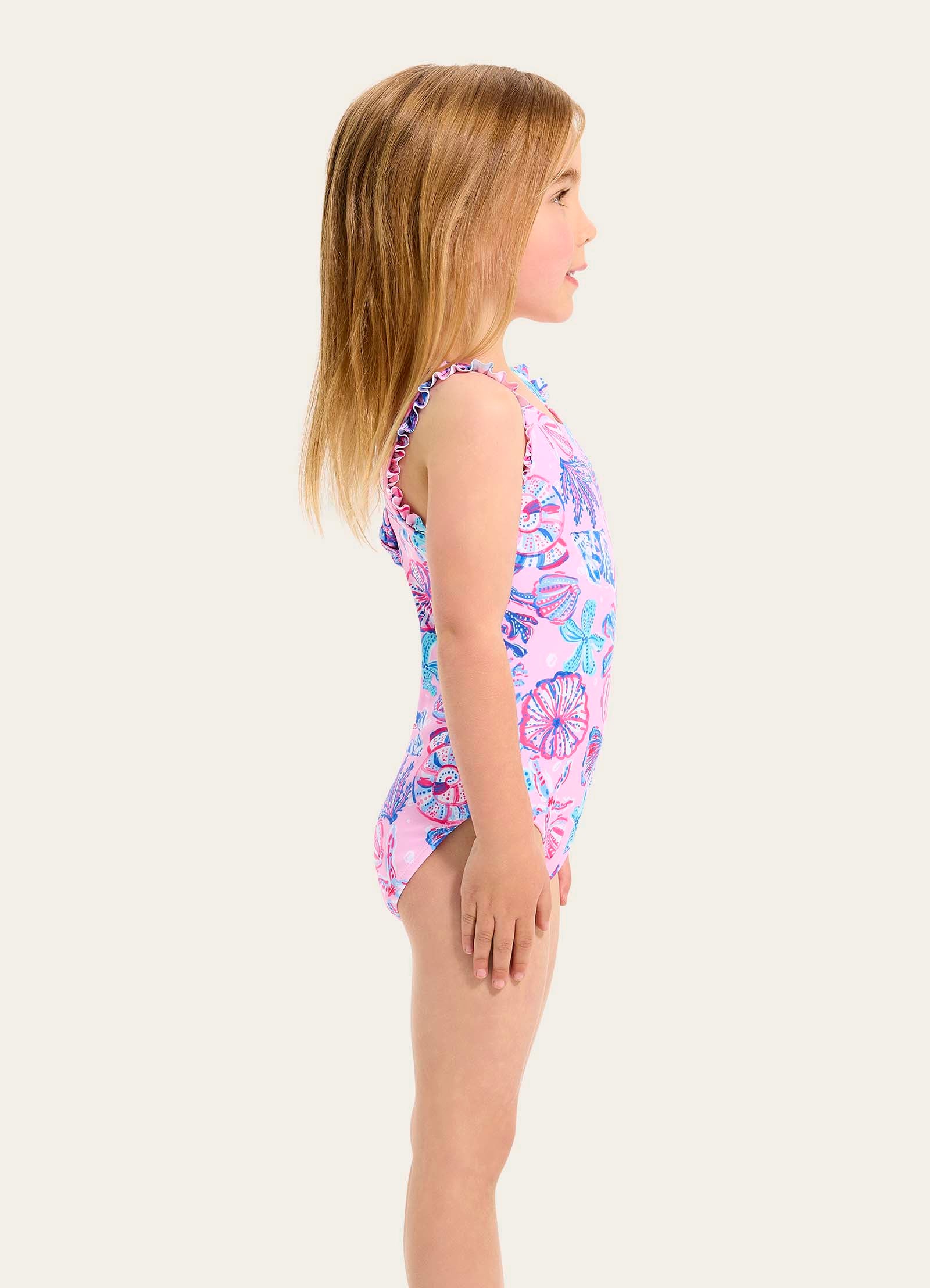 Coral Sea One Piece Swimsuit - Coral Sea view 3
