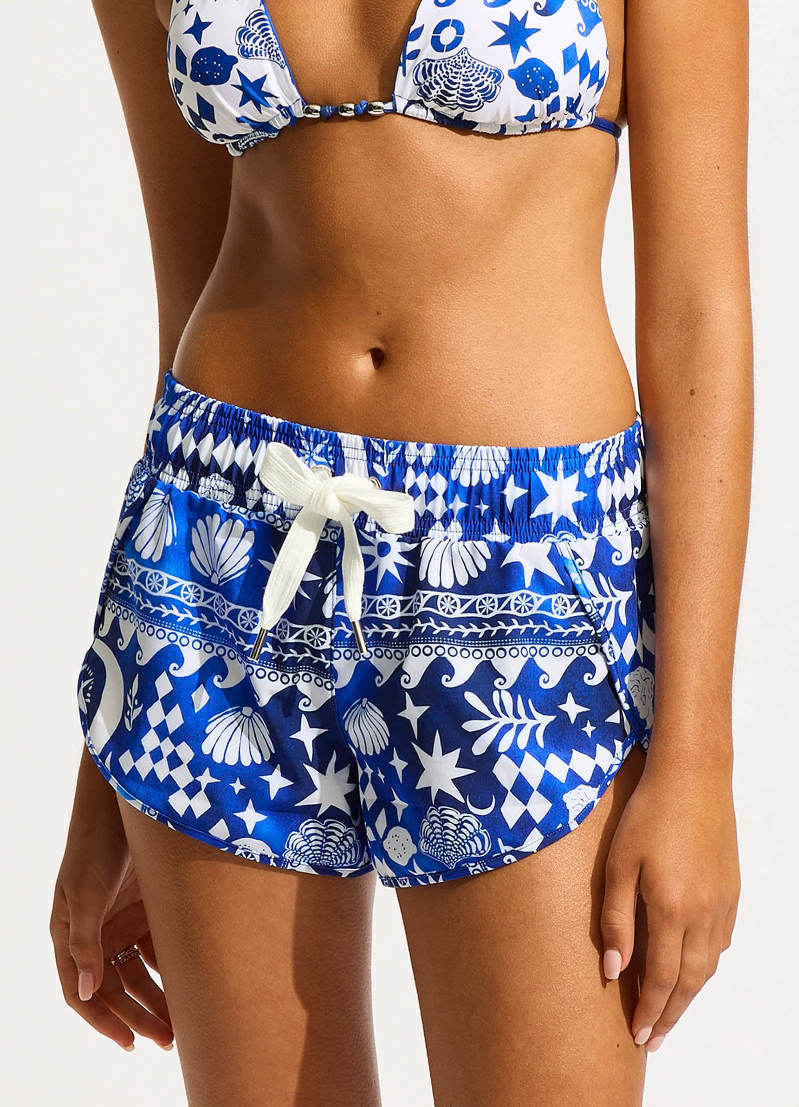 Corfu Boardshort - Azure - Azure view 2