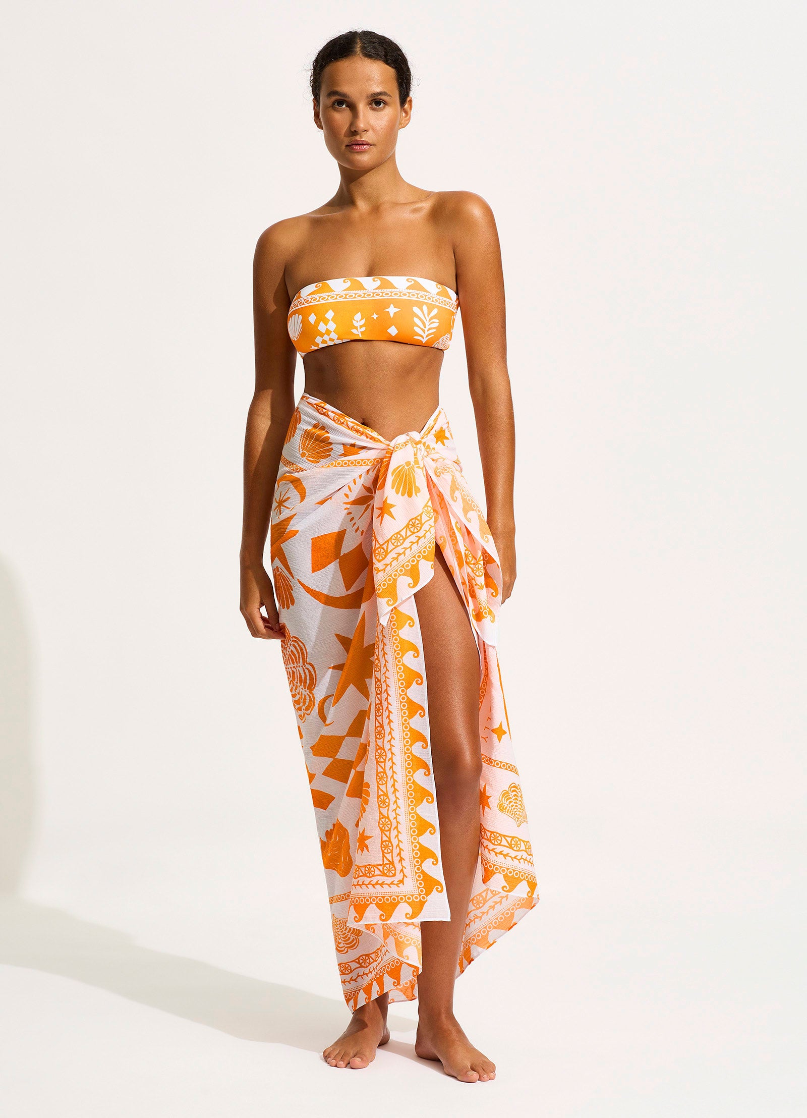 Corfu Sarong - Turmeric - Turmeric