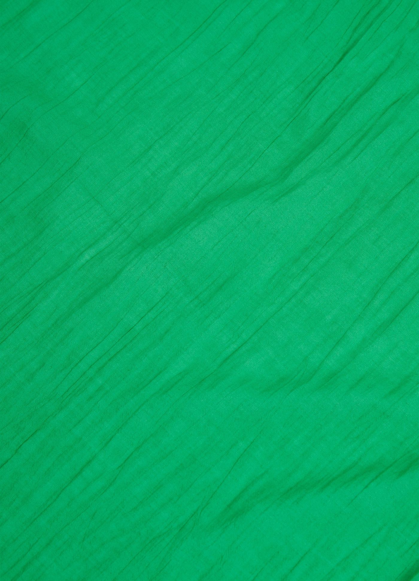 Cotton Gauze Sarong - Green - Green view 6