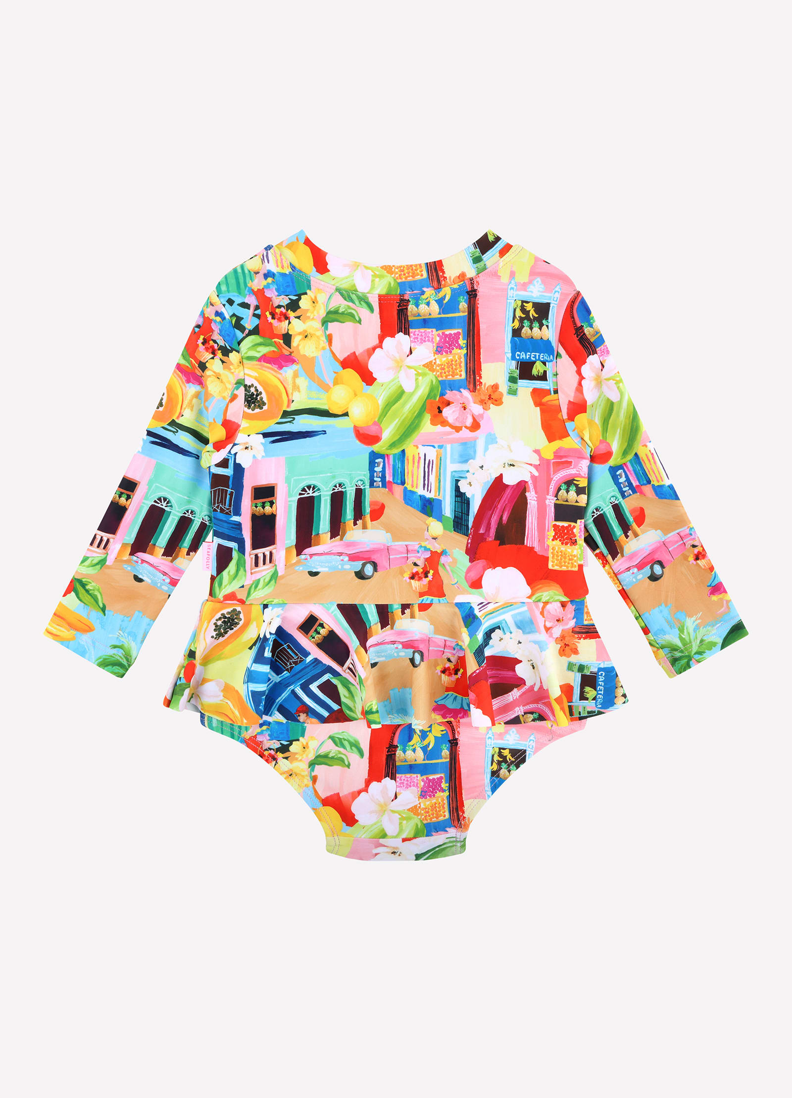 Cuba Flounce Sunsuit - Cuba - Cuba view 4