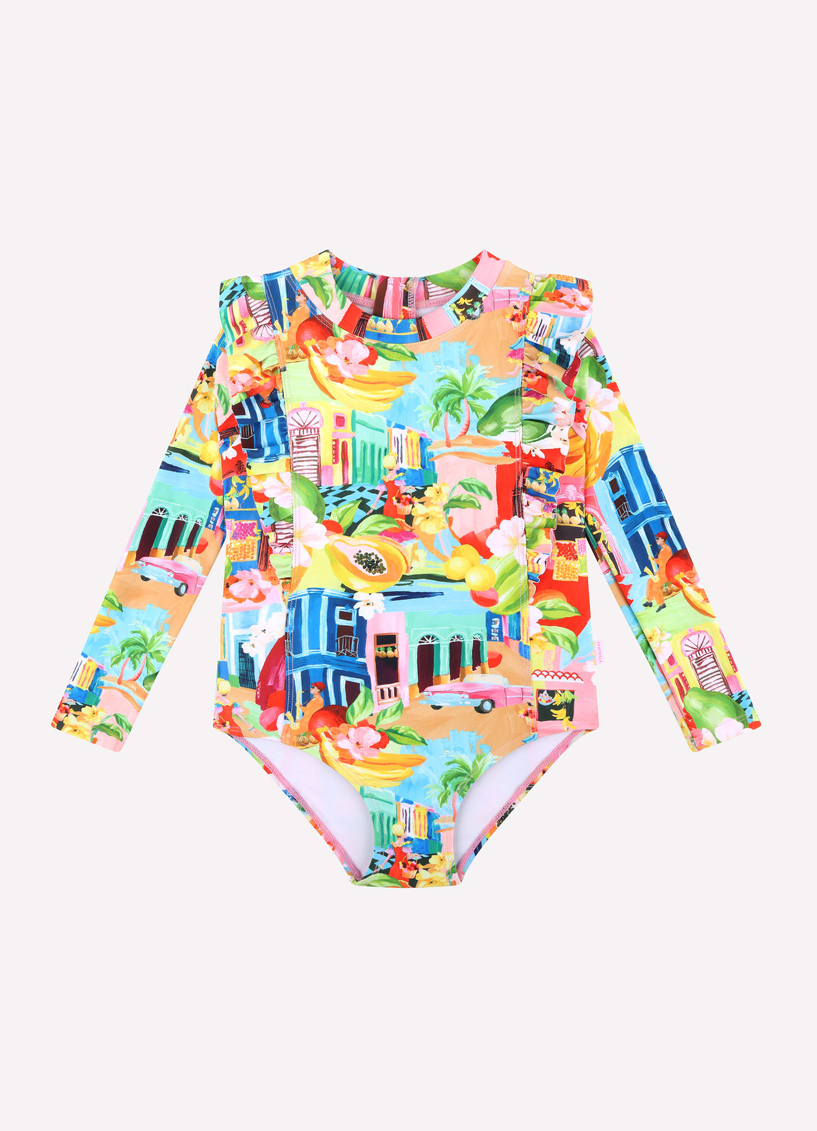 Cuba Frill Paddlesuit - Cuba - Cuba view 3