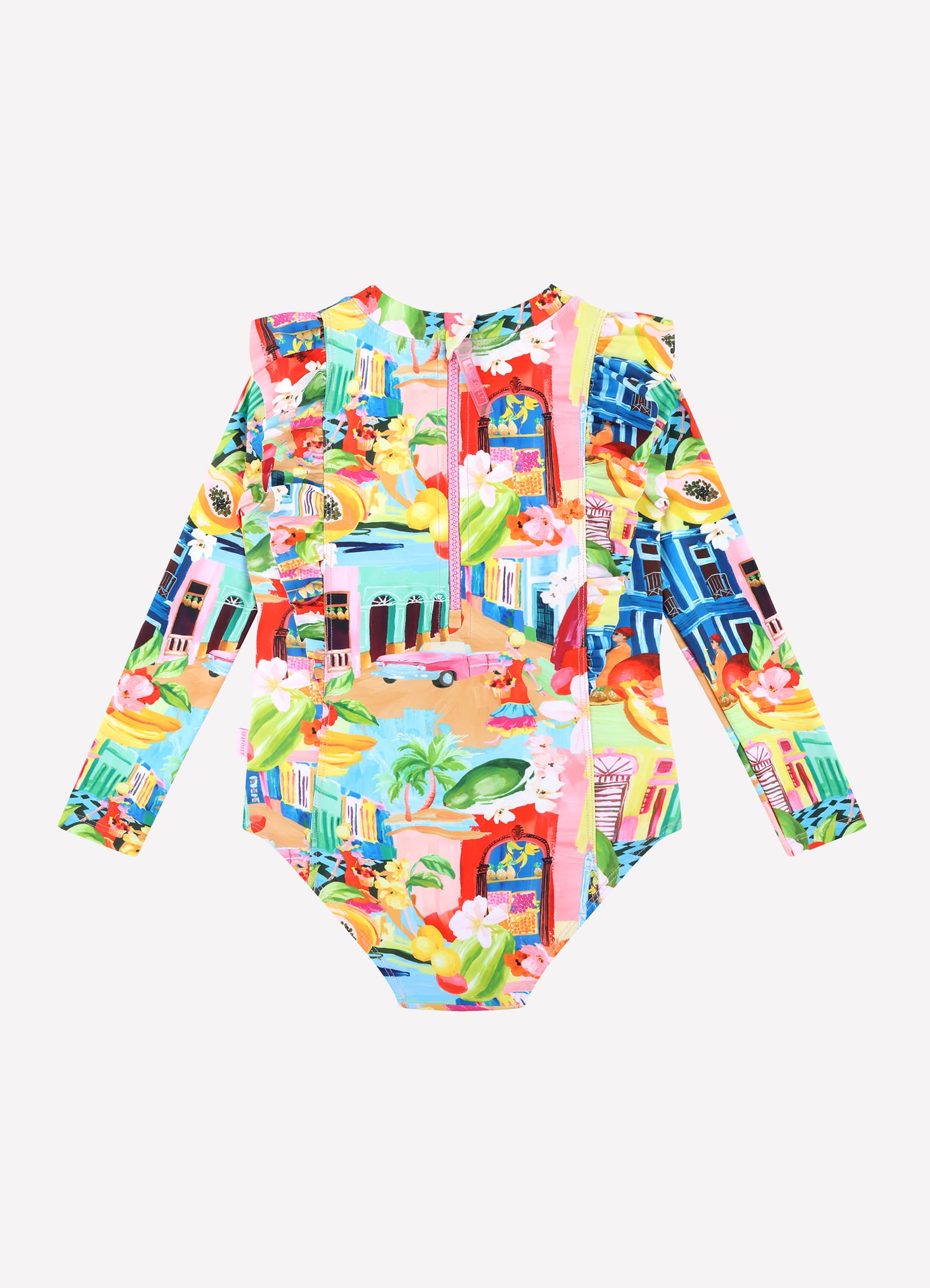Cuba Frill Paddlesuit - Cuba - Cuba view 4