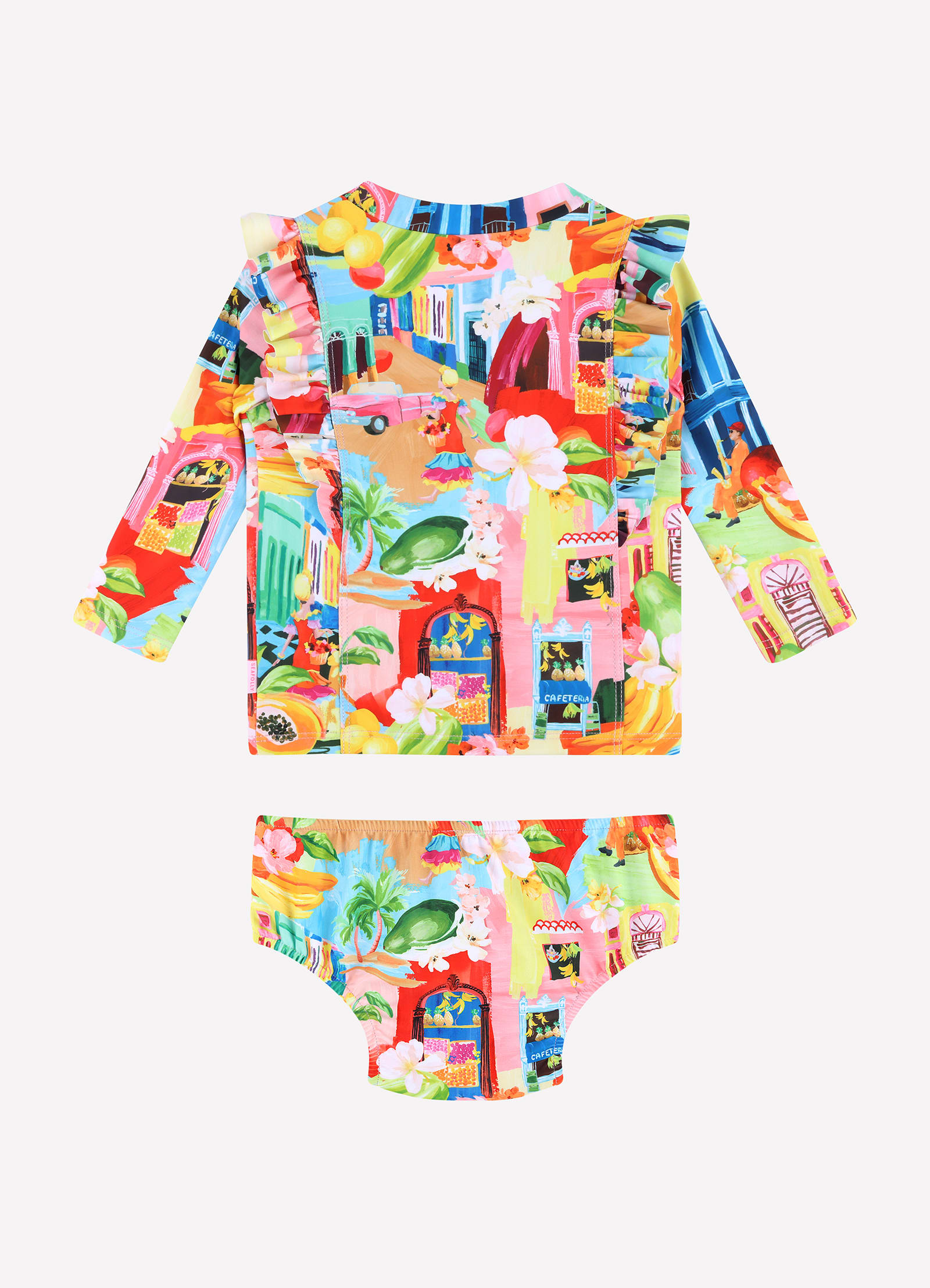 Cuba Frill Rashie Set - Cuba - Cuba view 4