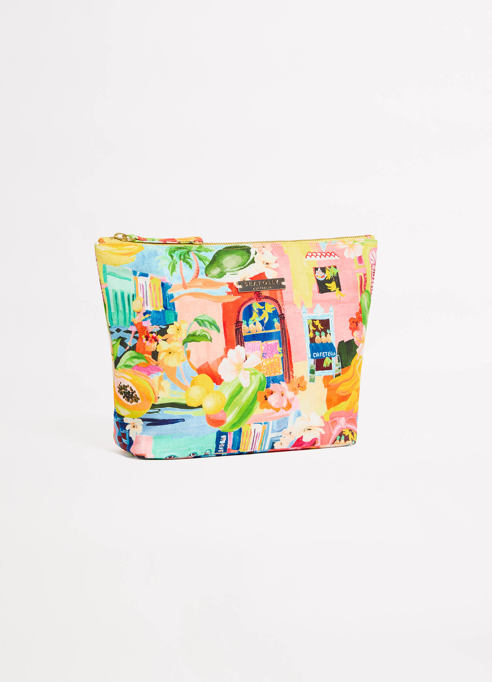 Cuba Pouch Bag - Turquoise - Turquoise view 2