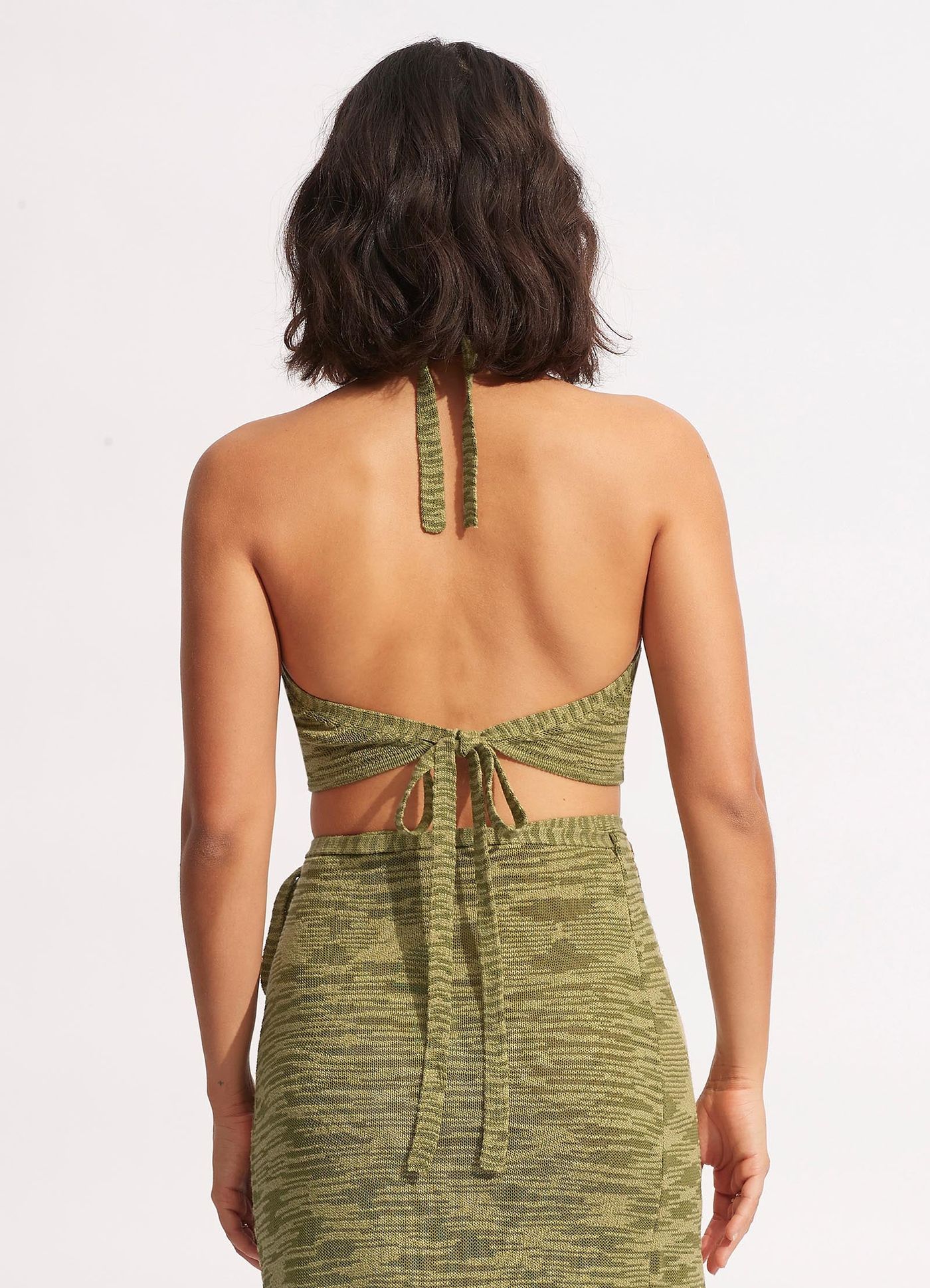 Daybreak Knit Top - Olive - Olive view 4