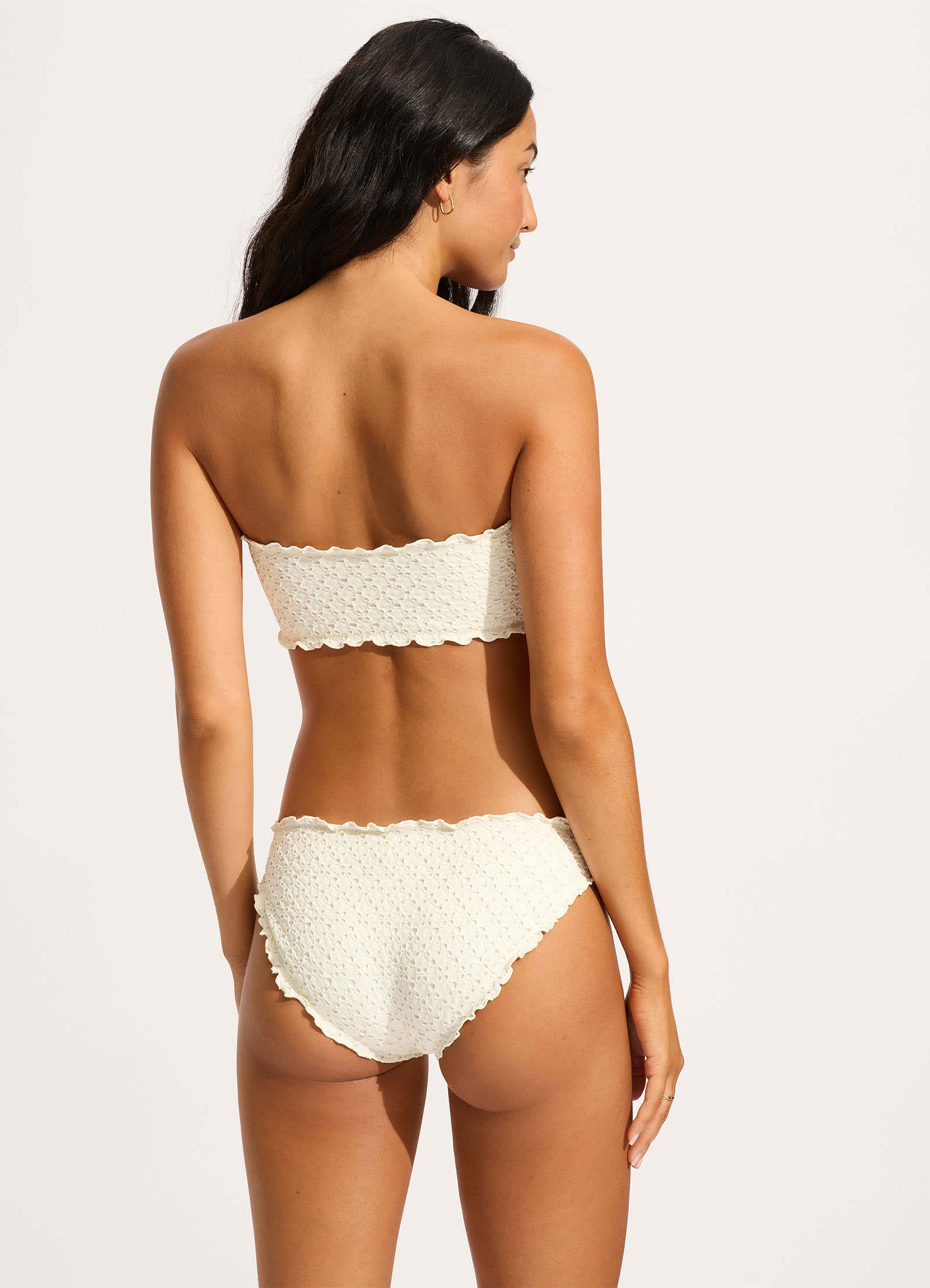 Daydreamer Tube Bikini Top - Vanilla - Vanilla view 4