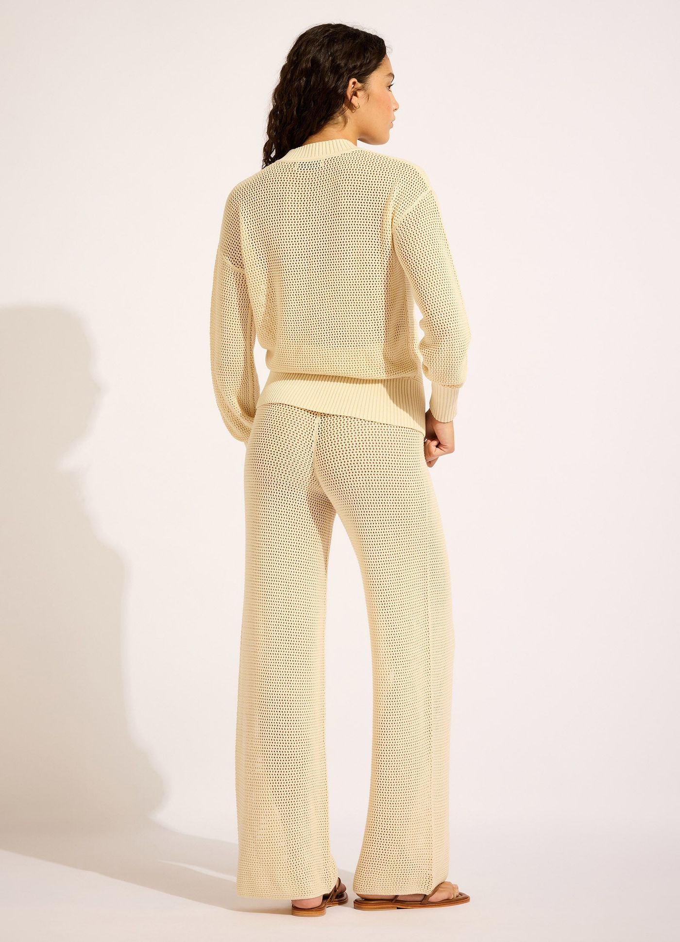 Dunes Knit Jumper - Ecru view 4