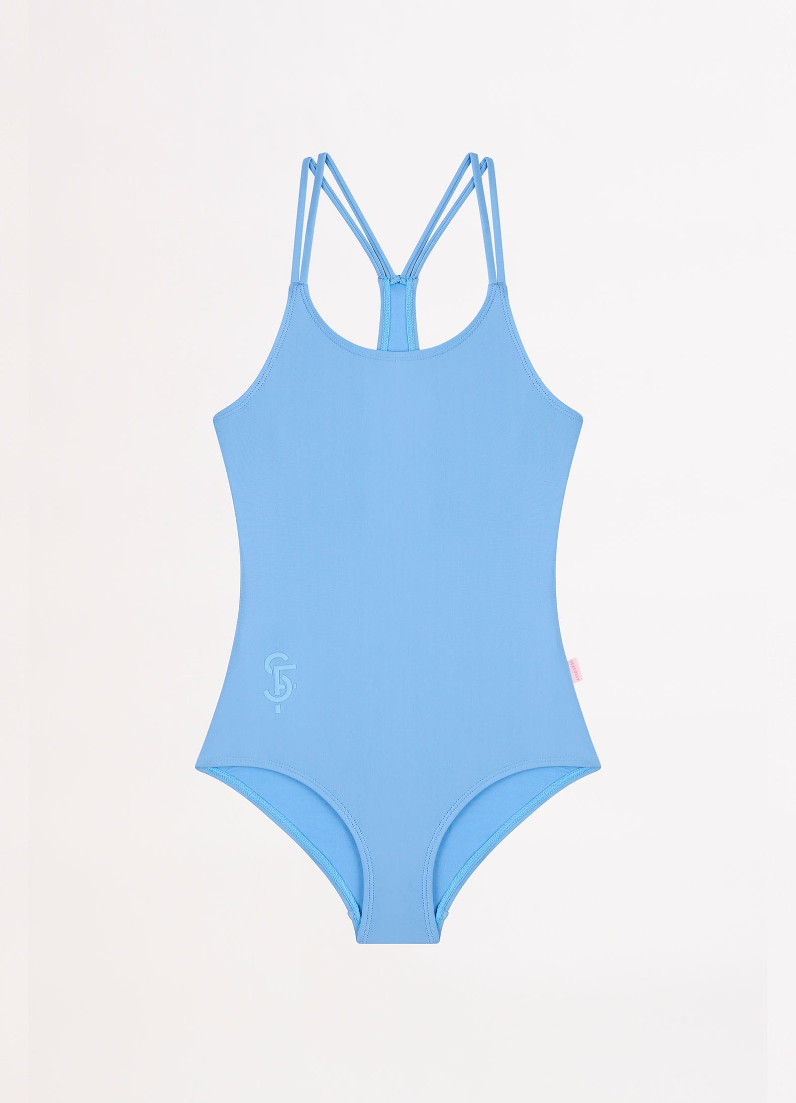 Essentials Girls Multi Strap One Piece - Deep Water - Deep Water