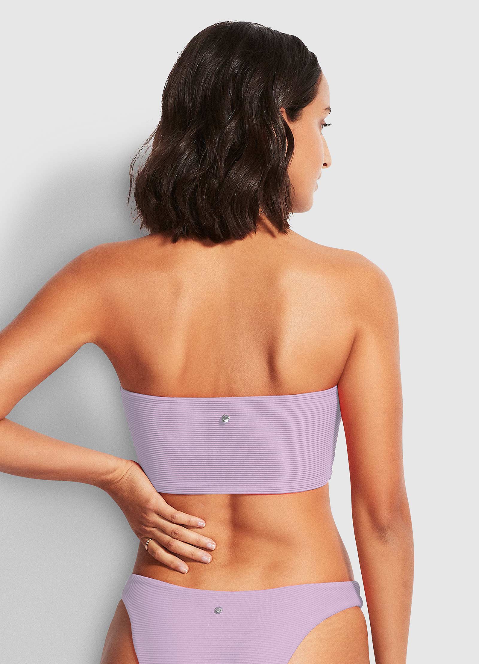 Essentials Tube Top - Lilac - Lilac view 3