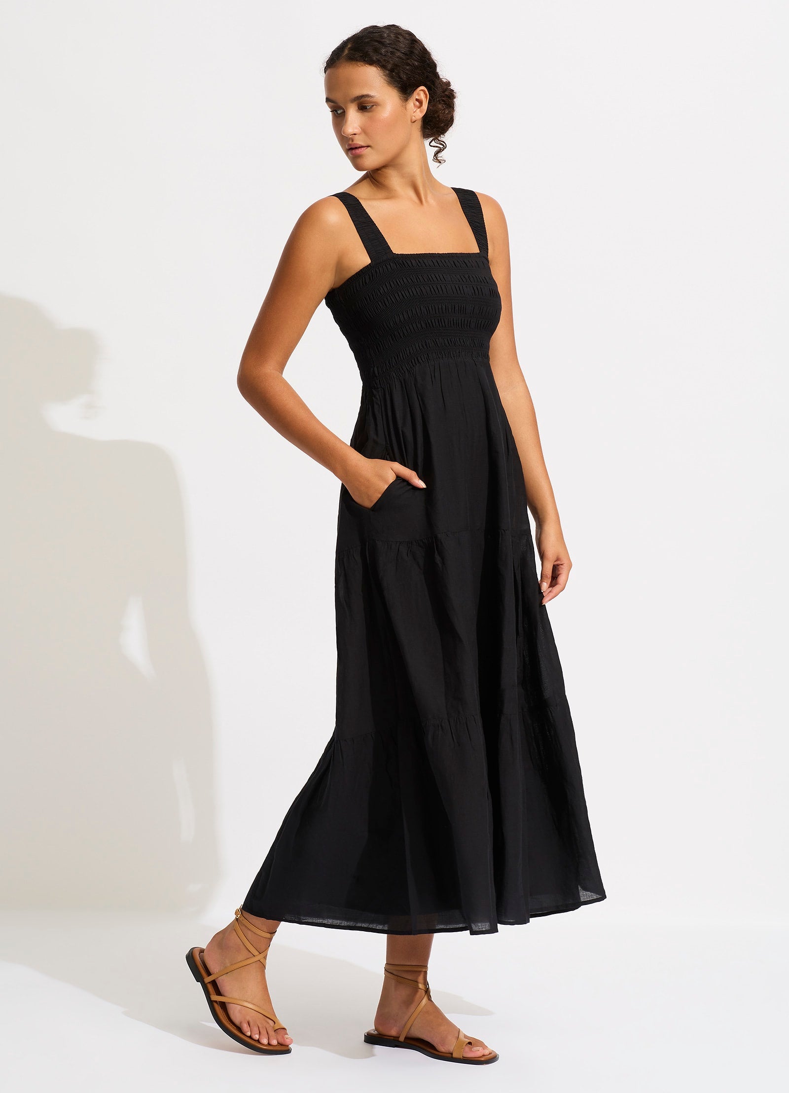 Faithful Midi - Black - Black view 1