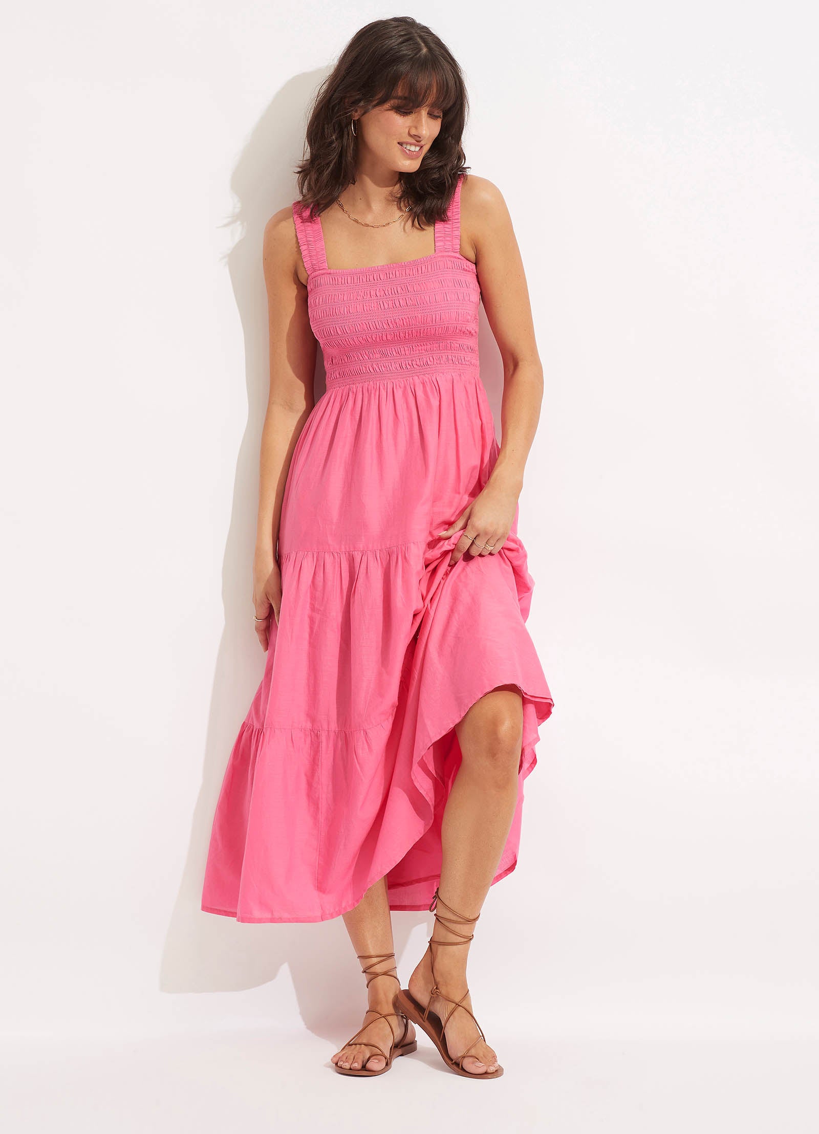Faithful Midi - Pink - Pink view 2