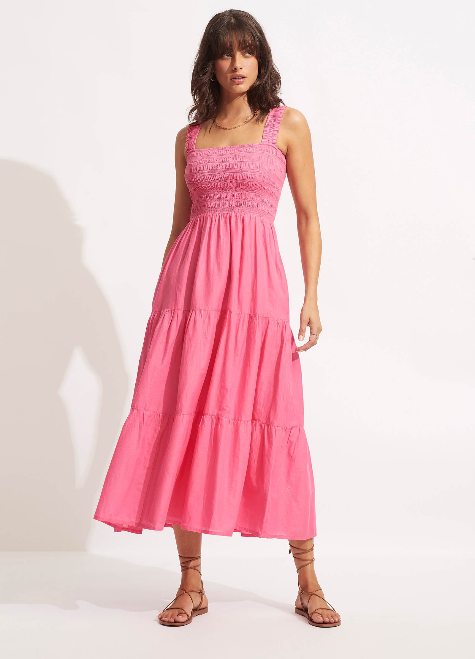 Faithful Midi - Pink - Pink view 3