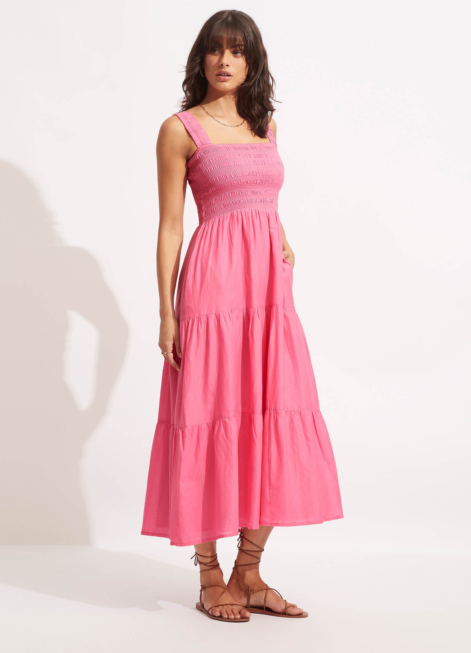 Faithful Midi - Pink - Pink view 4