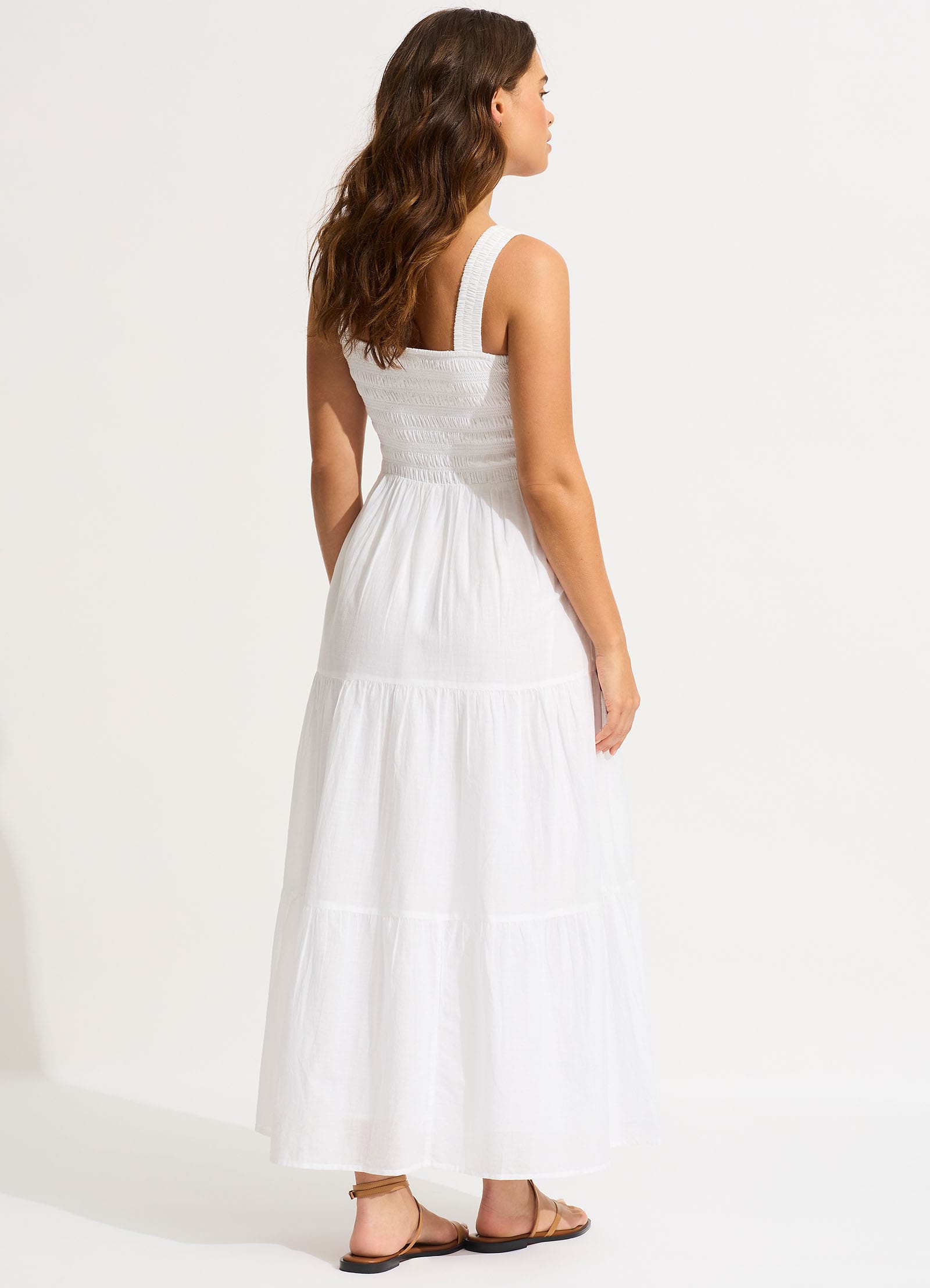 Faithful Midi - White - White view 3