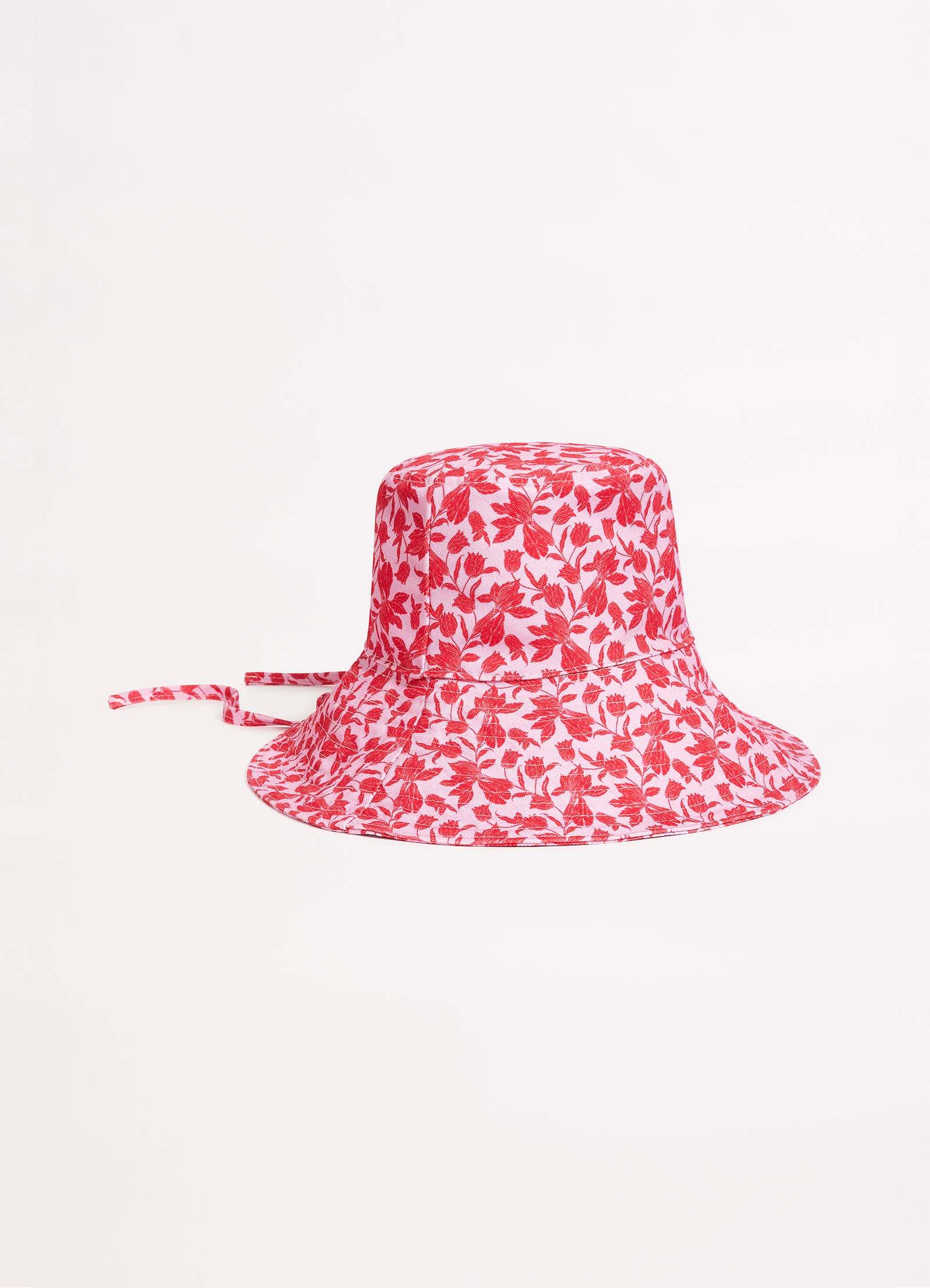 Fleur De Bloom Bucket Hat - Chilli - Chilli view 3
