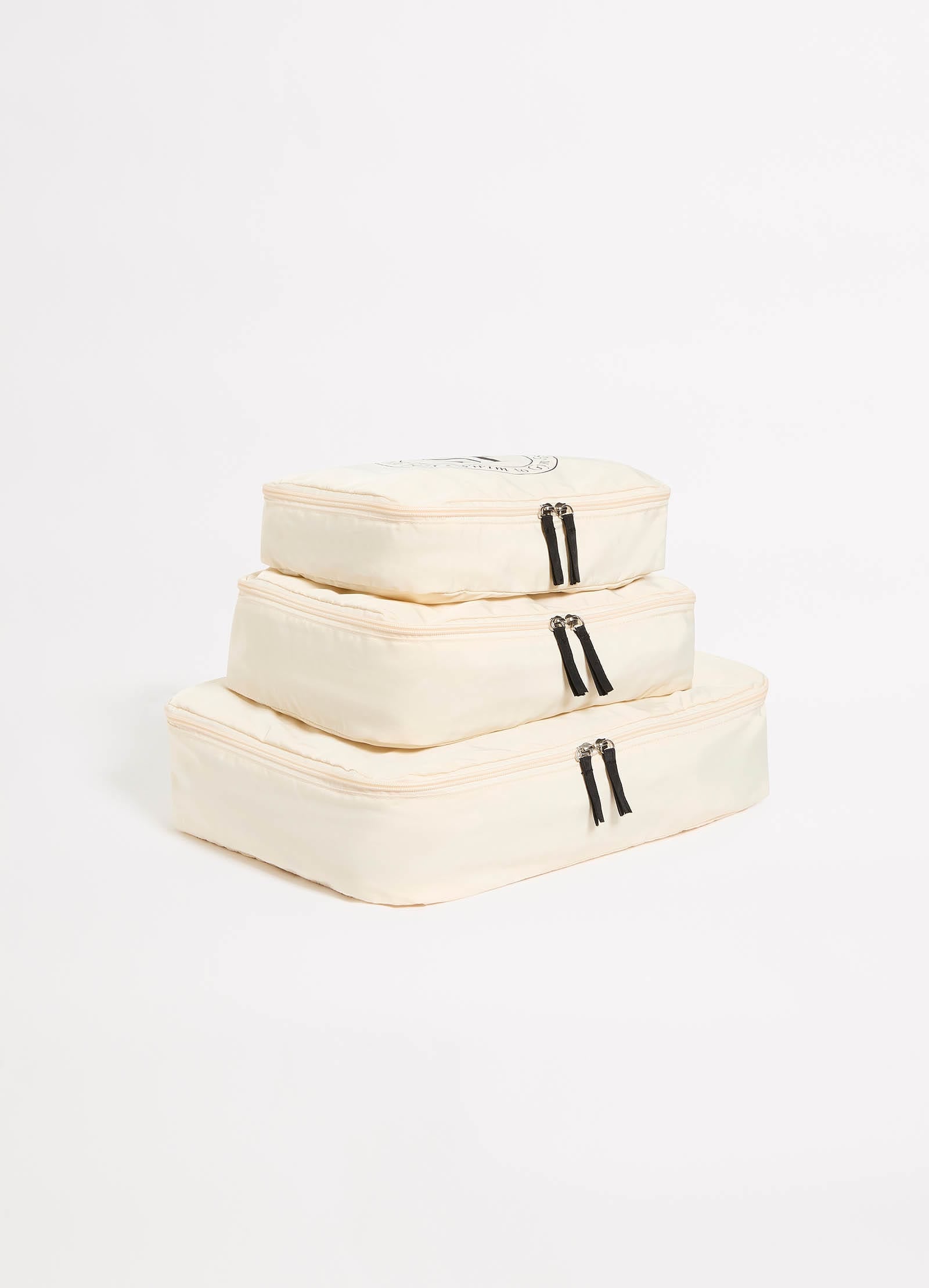 Foldable Packing Cubes - Ecru - Ecru view 2