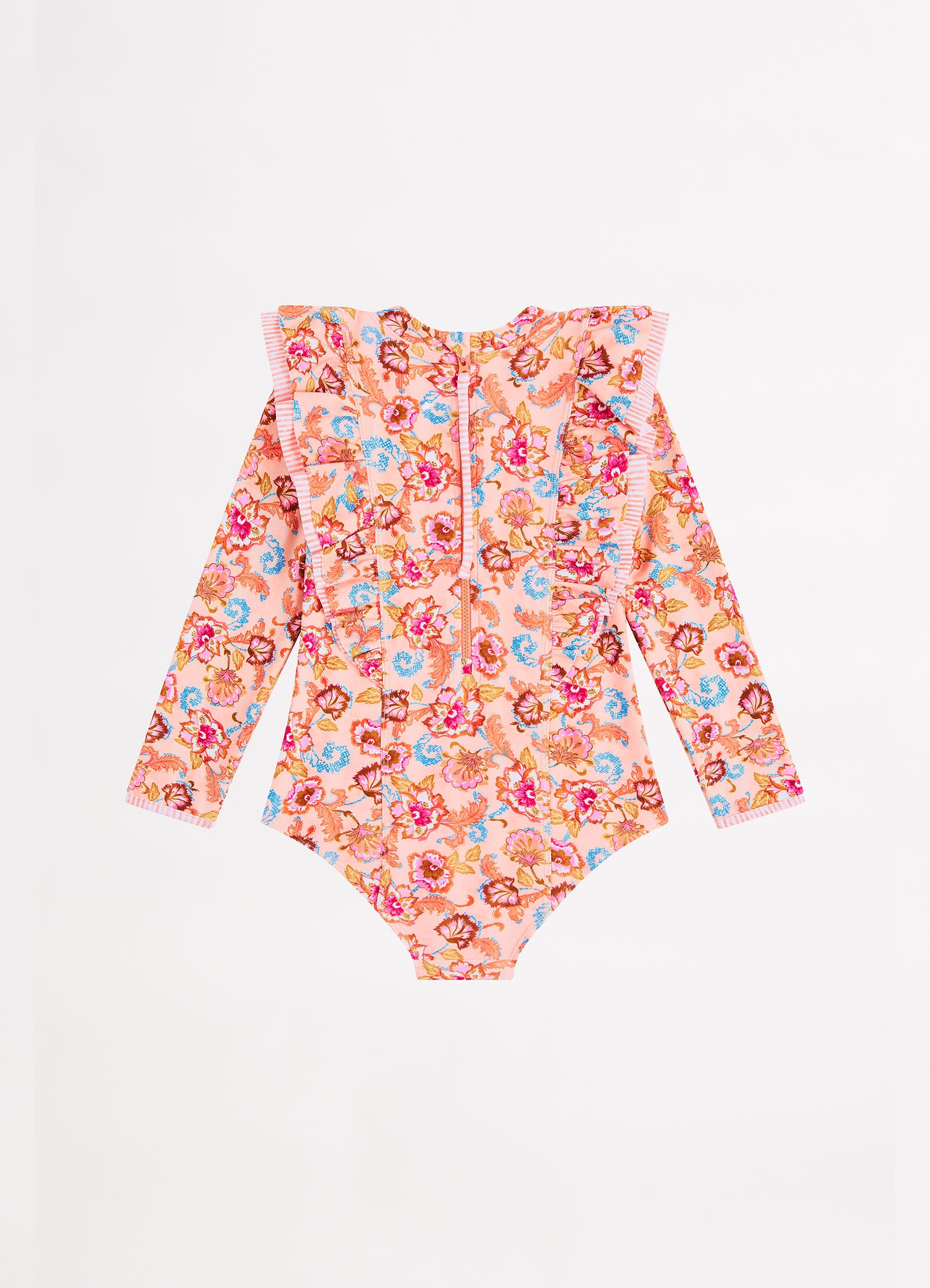 Free Spirit Girls Frilled Paddlesuit - Free Spirit - FreeSpirit view 3