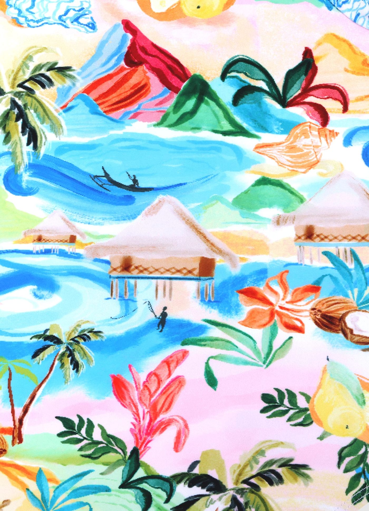 Frill Rashie Set - South Pacific - South Pacific view 3