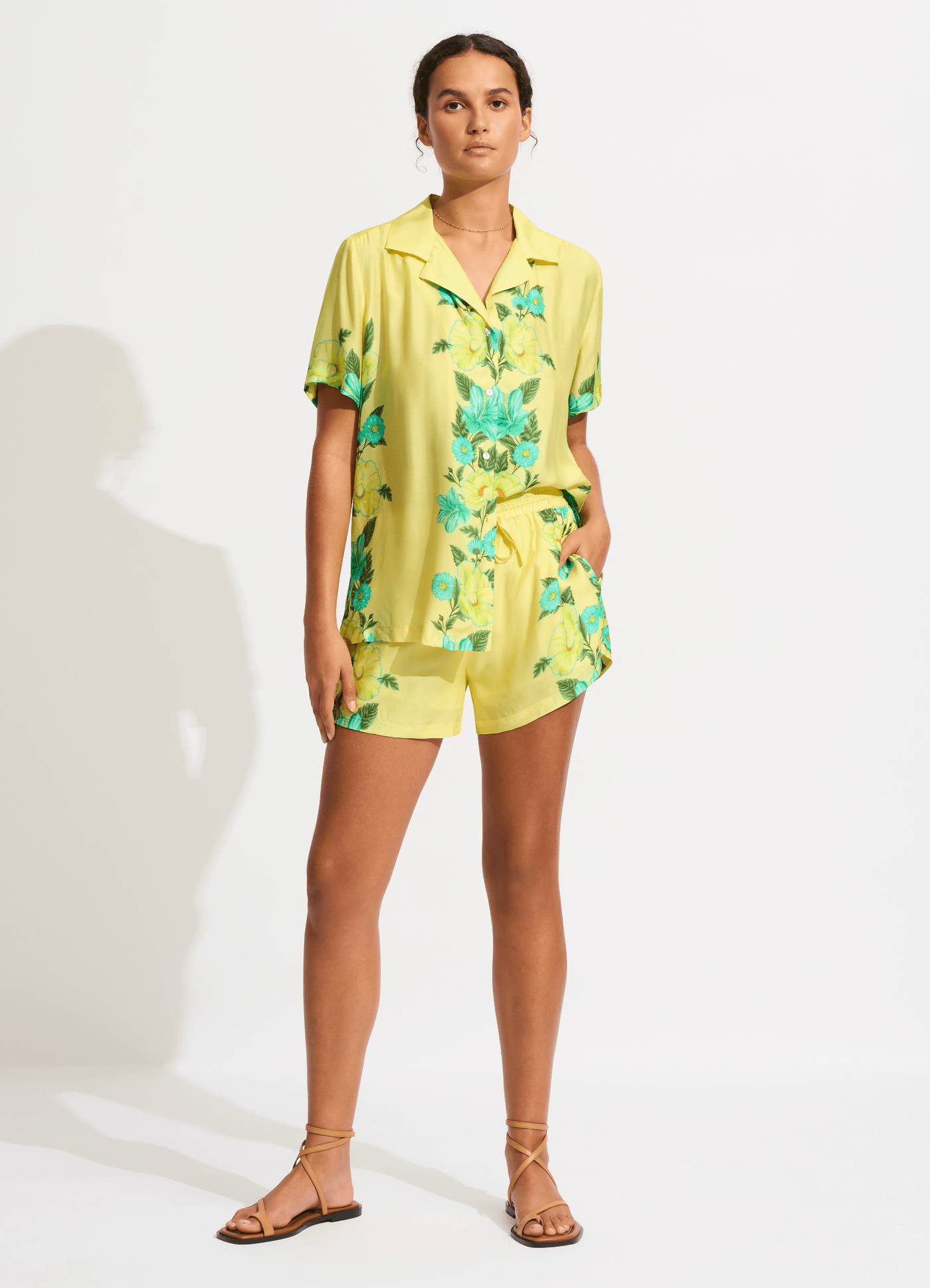 Garden Party Short - Lime Light - Limelight